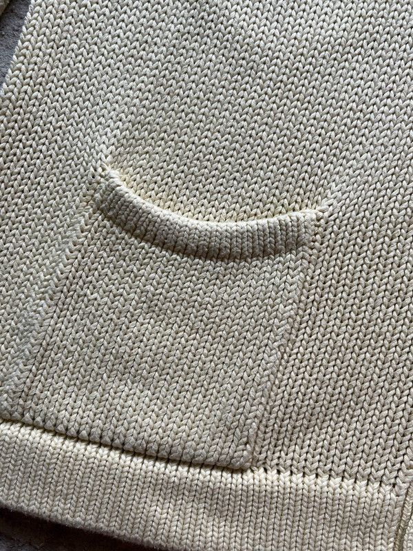 Polo Ralph Lauren OG Polo Ralph Lauren White UNI Cardigan Cream 1990’s Sz L Size US L / EU 52-54 / 3 - 4 Thumbnail