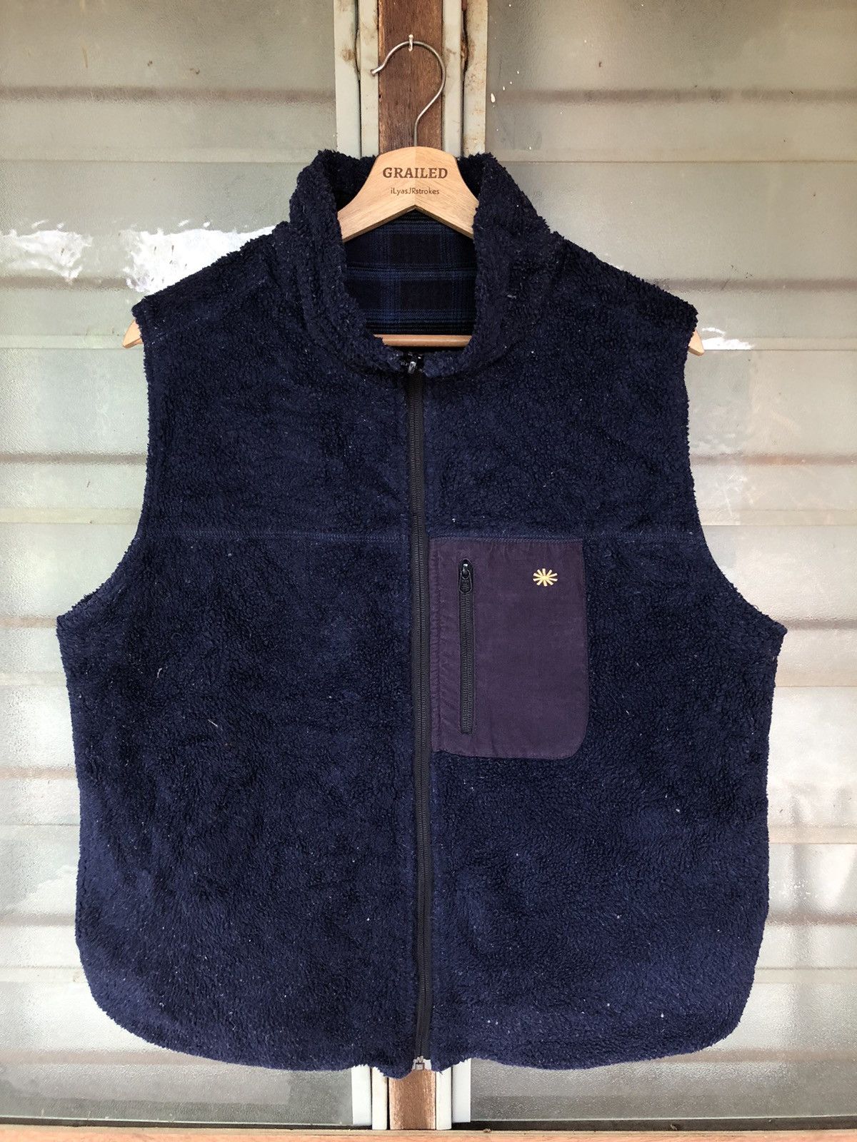 If Six Was Nine Vintage Go Hemp Stripe Vest Size US L / EU 52-54 / 3 - 9 Thumbnail