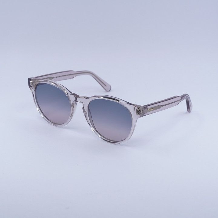 Salvatore Ferragamo Salvatore Ferragamo SF1068S 260 Sunglasses Nude Round Frame Size ONE SIZE - 1 Thumbnail