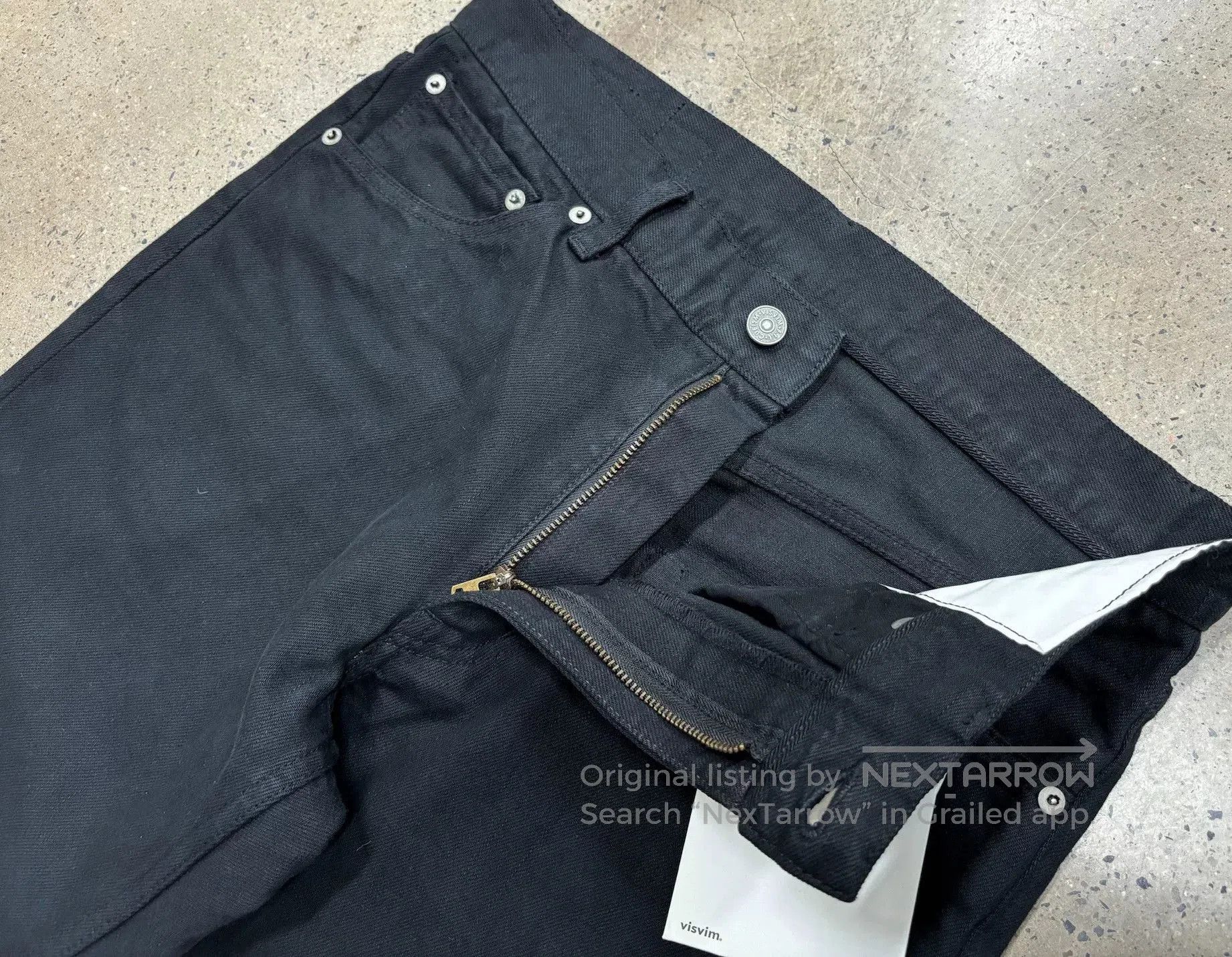 Visvim Visvim Overdye Social Sculpture Jeans Black. Size US 42 / EU 58 - 6 Thumbnail