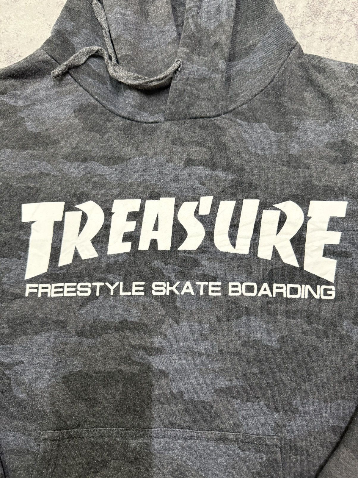 Japanese Brand Jungle Storm Treasure Parody Trasher Magazine Camo Hoodie Size US XS / EU 42 / 0 - 5 Thumbnail