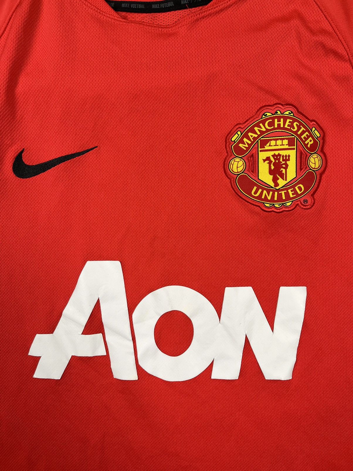 Nike NIKE MANCHESTER UNITED 2014/2015 TRAINING SOCCER JERSEY Size US L / EU 52-54 / 3 - 2 Thumbnail