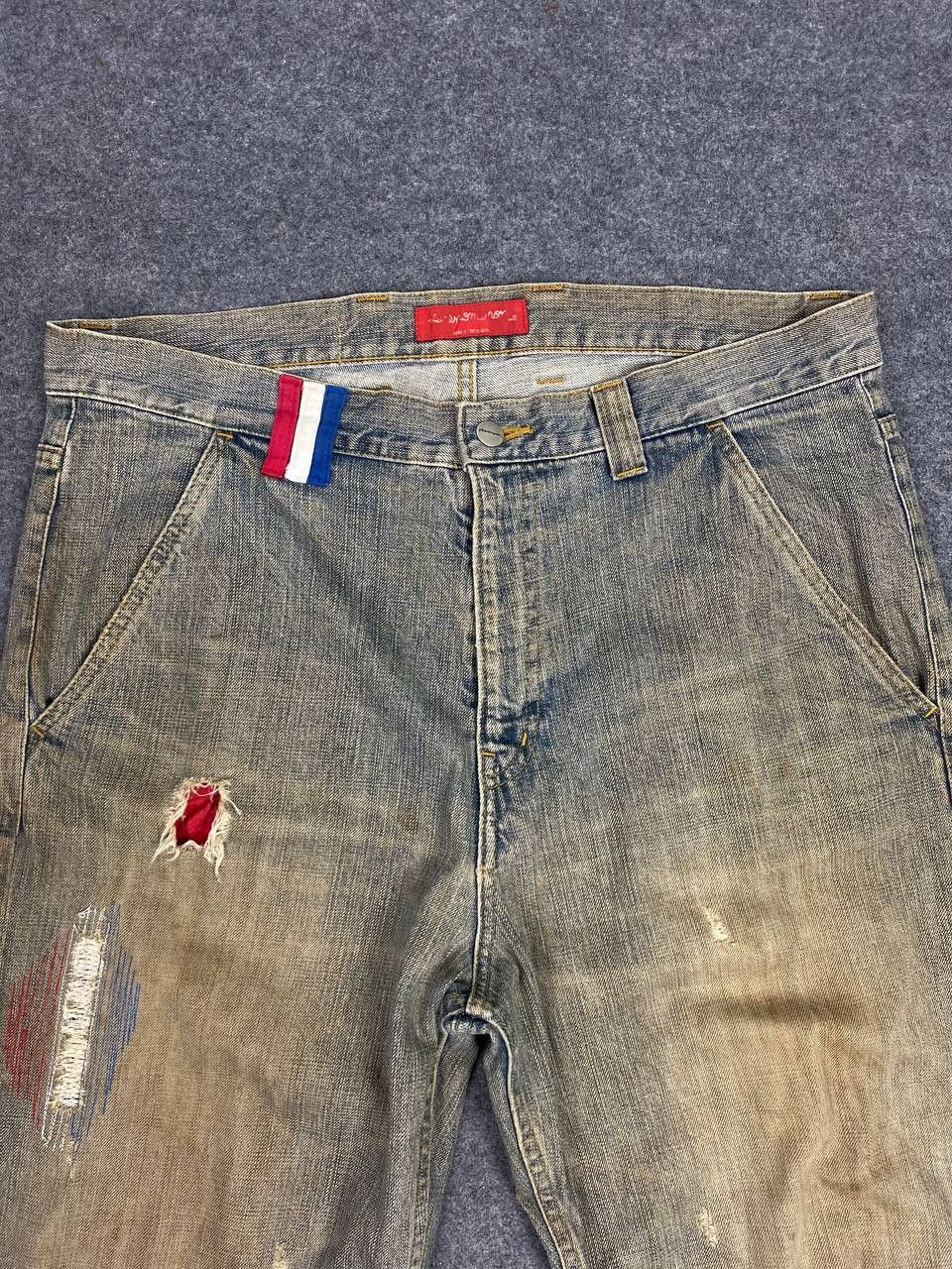 PHENOMENON phenomenon rusty distressed denim nice design Size US 38 / EU 54 - 9 Thumbnail