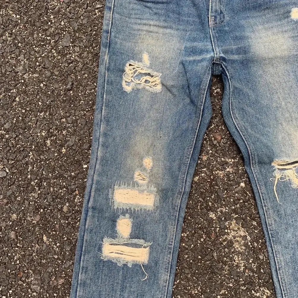 HARE 💥GRAIL💥HARE JEANS 30x31 RIPPED TROUSERS DENIM RUGGED PANTS Size US 30 / EU 46 - 5 Thumbnail
