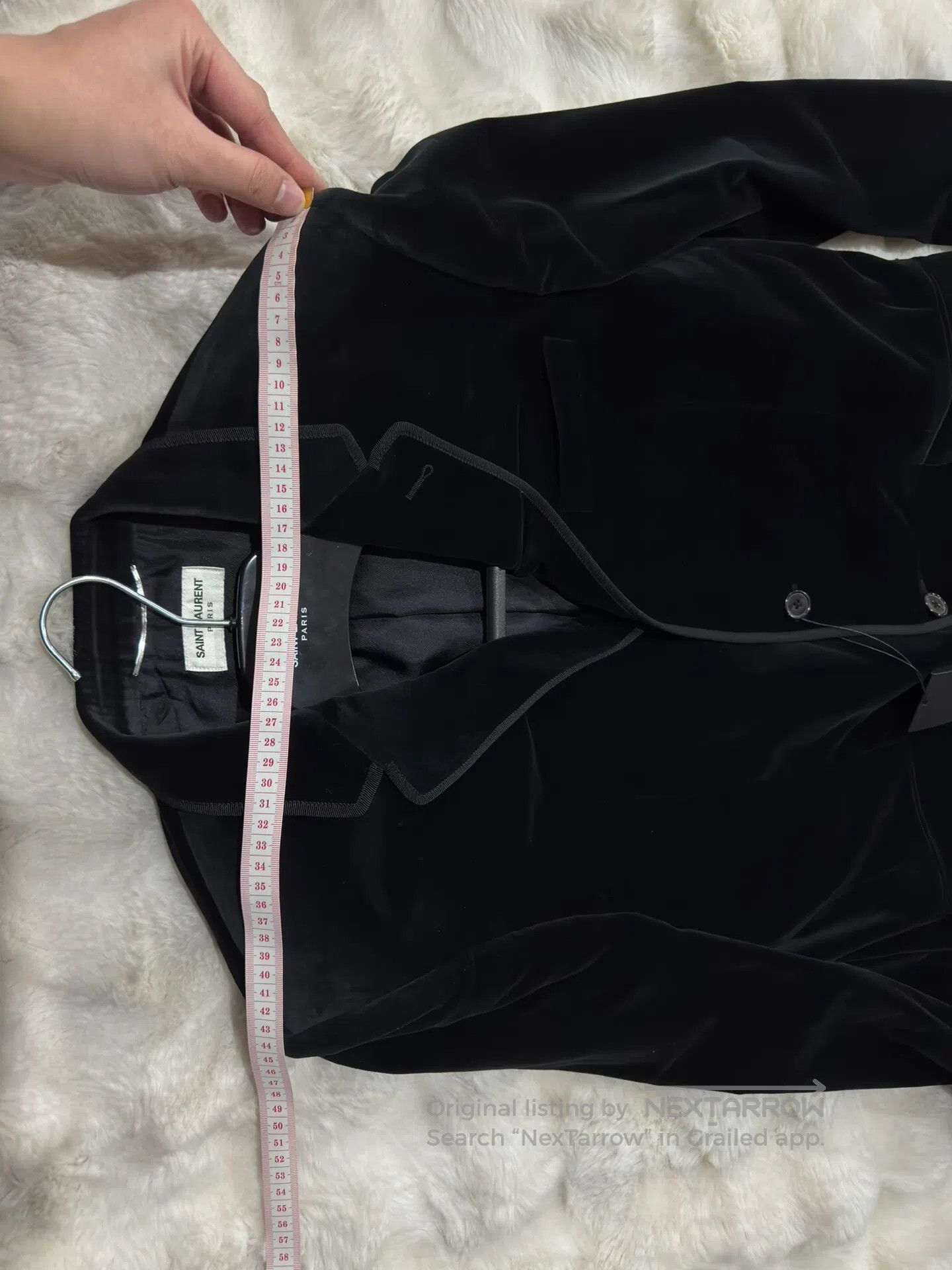 Saint Laurent Paris Saint Laurent Paris Original Year Black Velvet Suit| Size US M / EU 48-50 / 2 - 7 Thumbnail