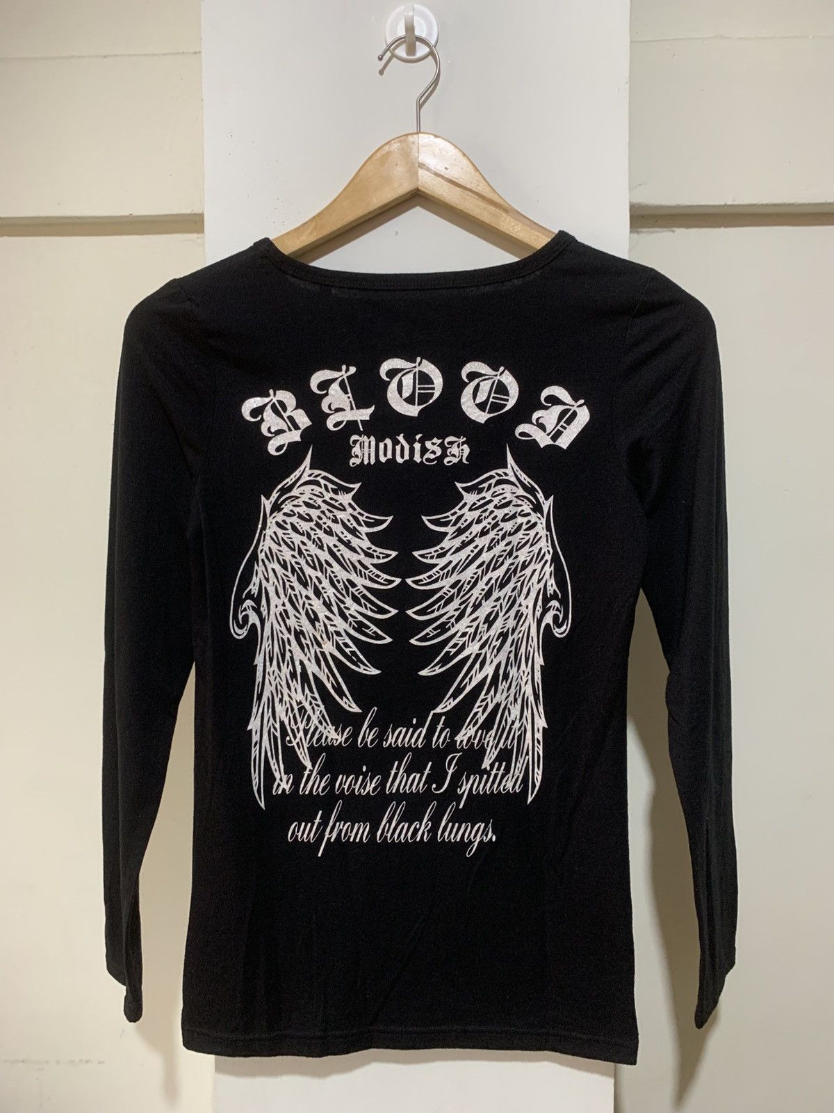 Hysteric Glamour × Mastermind Japan Japanese Embraces Poem Long Sleeve Tee Shirt Size US M / EU 48-50 / 2 - 11 Thumbnail