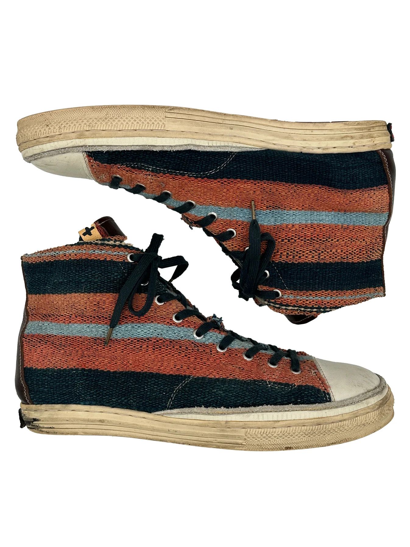 Visvim SS13 Lauda (Natural Dye)-Folk *FIL Exclusive Size US 12 / EU 45 - 1 Thumbnail