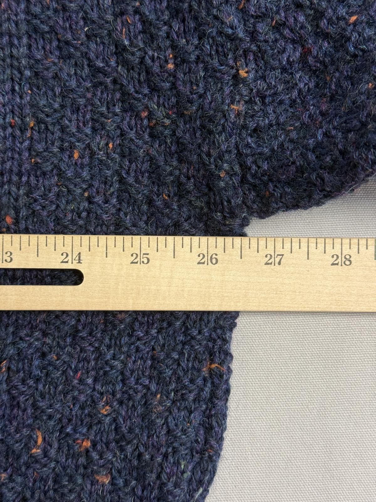 Other Mens Kilkenny Irish Wool Sweater - Navy Chunky Red Blend XL Size US XL / EU 56 / 4 - 6 Thumbnail