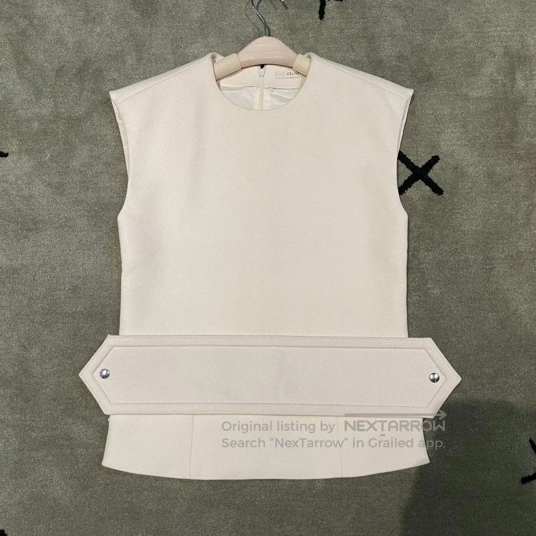 Phoebe Philo Celine Phoebe Philo Vest Top. Size S / US 4 / IT 40 - 2 Thumbnail
