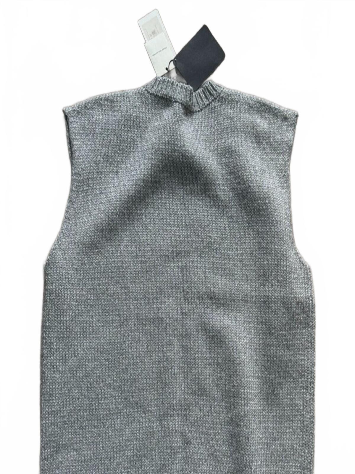 Dries Van Noten Dries Van Noten FW 2014 Metallic Wool Blend Sweater Vest NWT Size US S / EU 44-46 / 1 - 5 Thumbnail