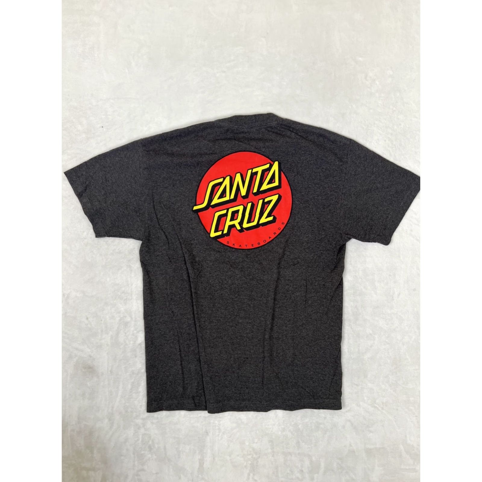 Vintage VINTAGE Santa Cruz T-Shirt Shirt Men M Gray 90s Beach Logo OG Double-Sided Size US M / EU 48-50 / 2 - 6 Thumbnail