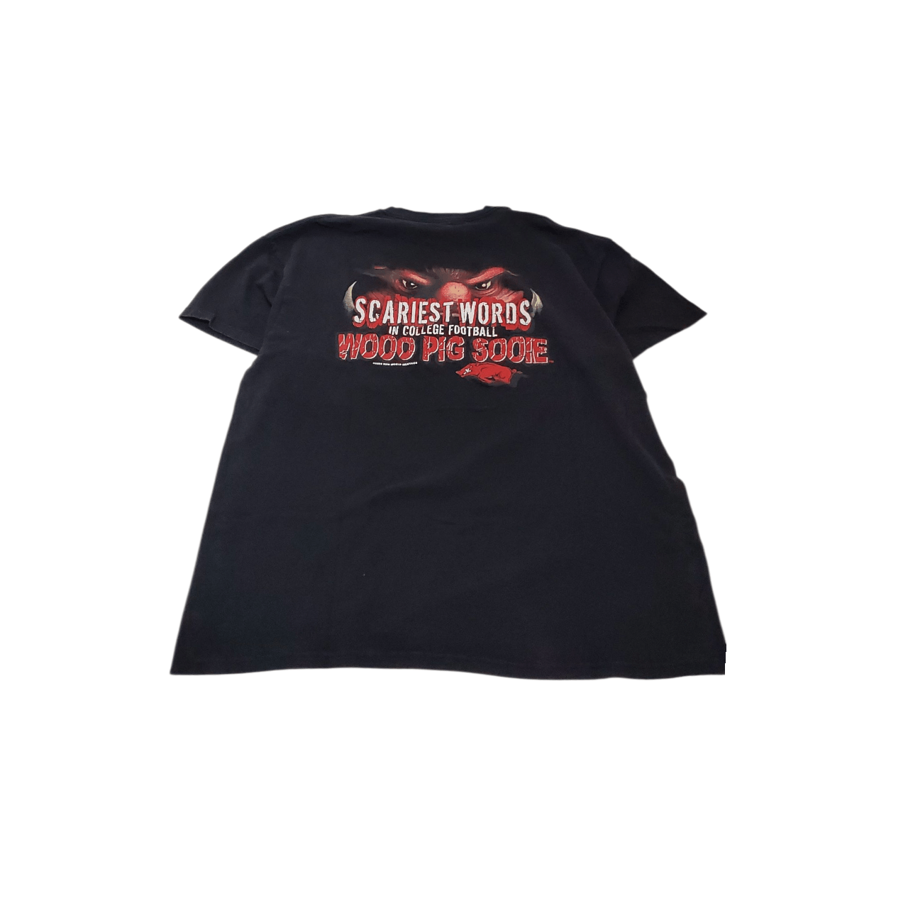 NCAA 2009 Arkansas Razorbacks WOO-PIG-SOOIE T-Shirt Size US XL / EU 56 / 4 - 1 Thumbnail