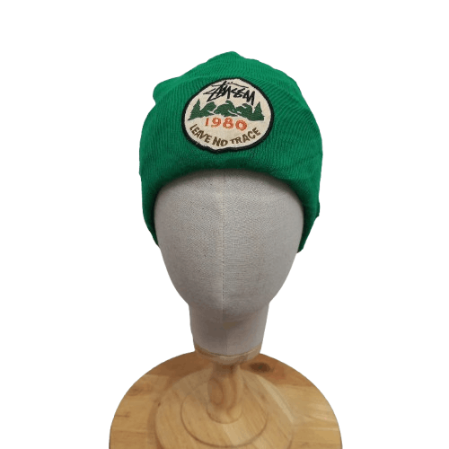 Stussy 🏔️ Vintage stussy camping outdoor patch beanie hat Size ONE SIZE - 1 Thumbnail