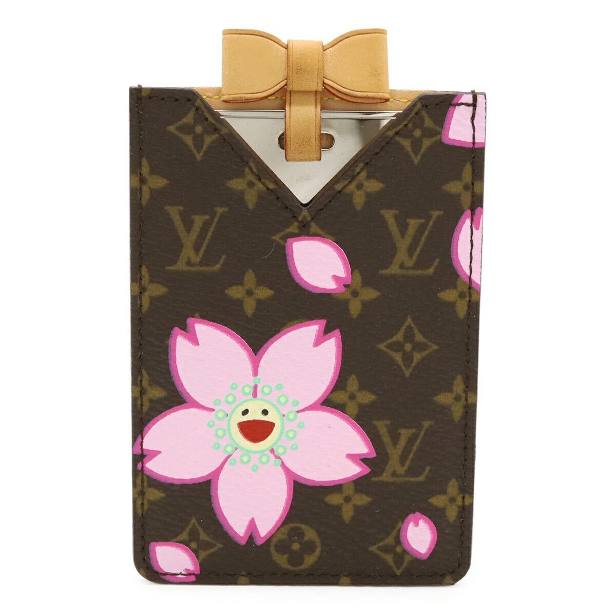 Louis Vuitton Louis Vuitton Louis Vuitton Monogram Compact Mirror Textile Other M92018 DUTY FREE for USA Size ONE SIZE - 1 Thumbnail