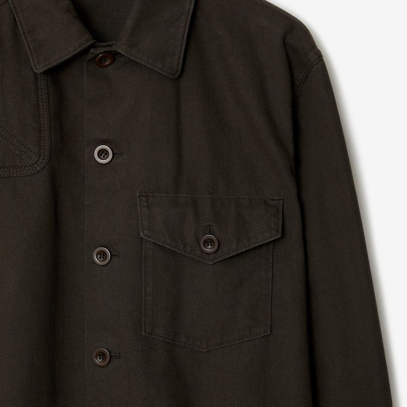 Burberry o1y0426 Denim Shirt in Black Size US M / EU 48-50 / 2 - 3 Thumbnail