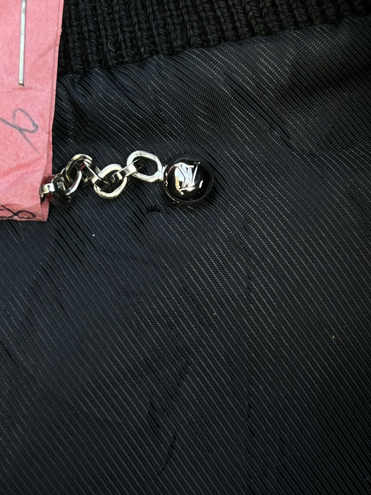 Louis Vuitton Louis Vuitton Black Wool Button-Front Jacket Size US M / EU 48-50 / 2 - 6 Thumbnail