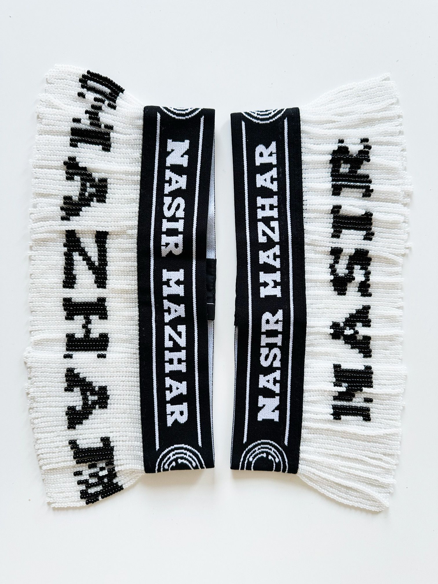 Nasir Mazhar Beaded Bully Logo Garters Size ONE SIZE - 3 Thumbnail