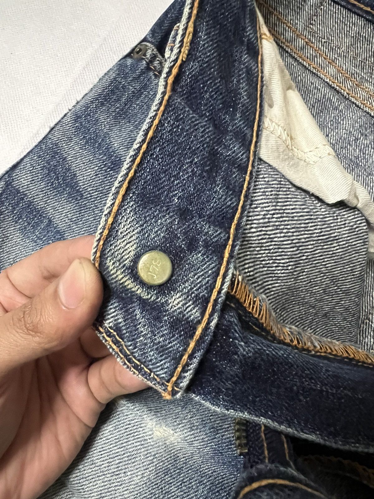 Levi's Vintage Levis 542 Distressed Denim Size US 32 / EU 48 - 5 Thumbnail