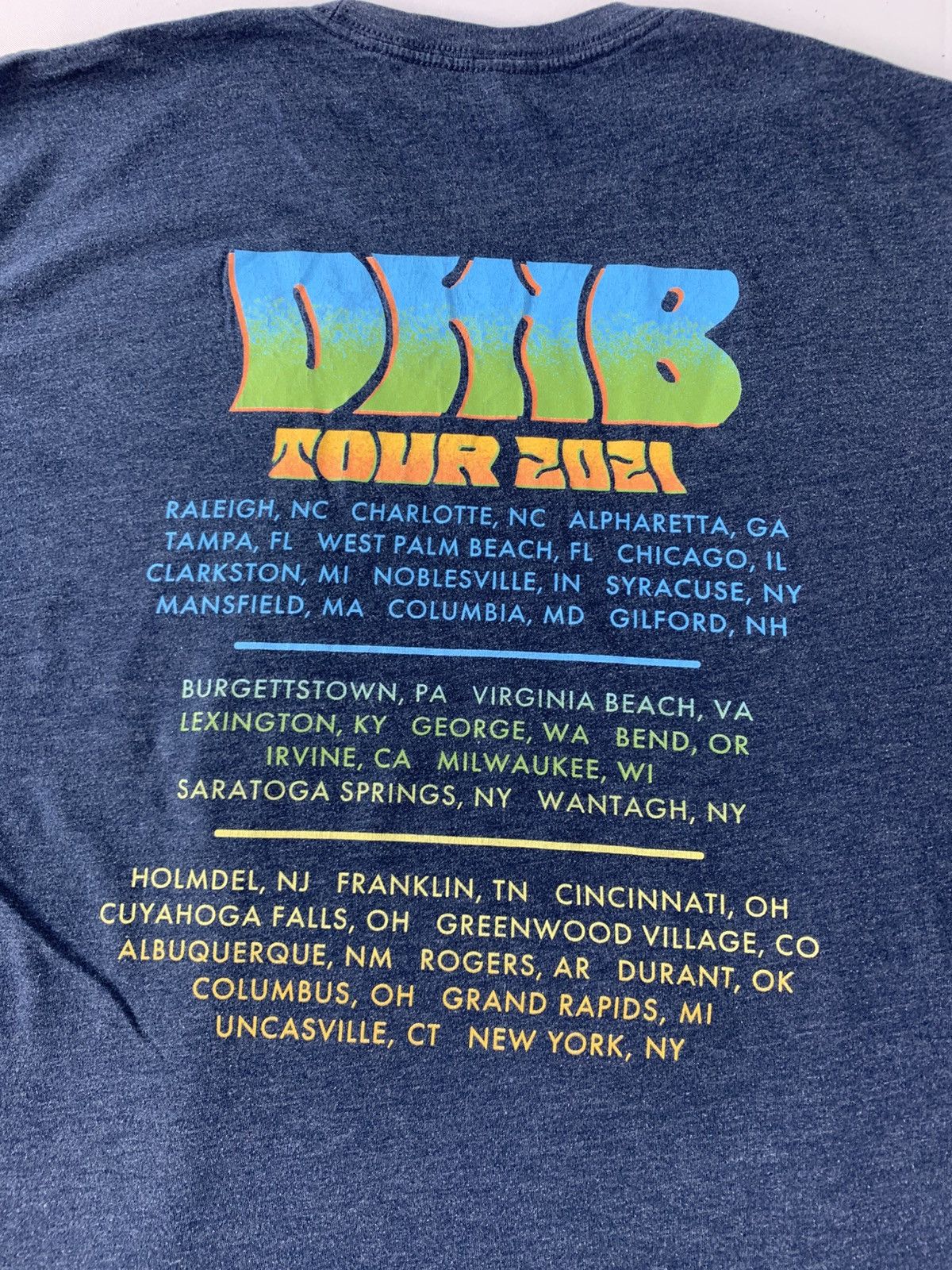 Band Tees Hype Dave Matthew Band Us Tour 2021 Printed Tee T Shirt Size US M / EU 48-50 / 2 - 5 Thumbnail