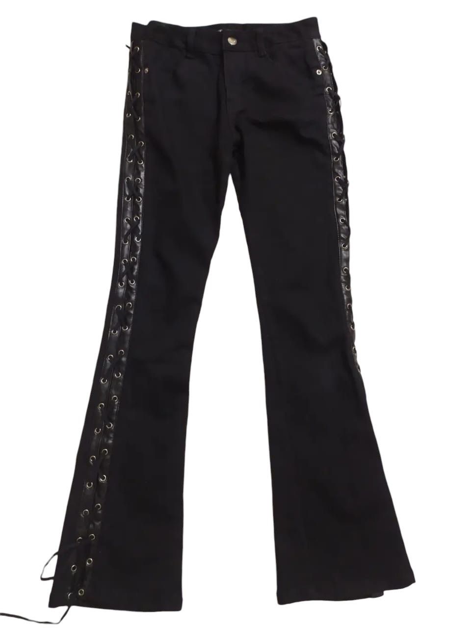 CRYX SPS Bondage Side Laces Flare Pants