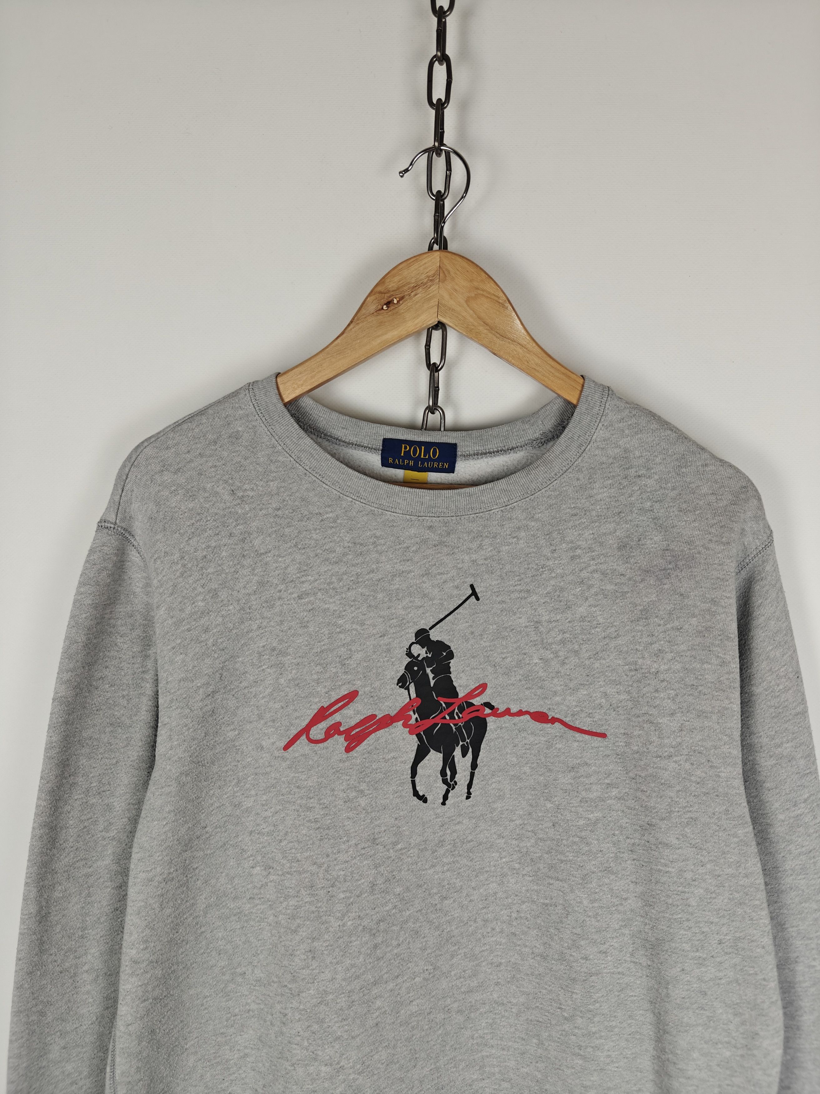 Polo Ralph Lauren Polo Ralph Lauren Sweatshirt Center Logo Crew size M Size US M / EU 48-50 / 2 - 2 Thumbnail