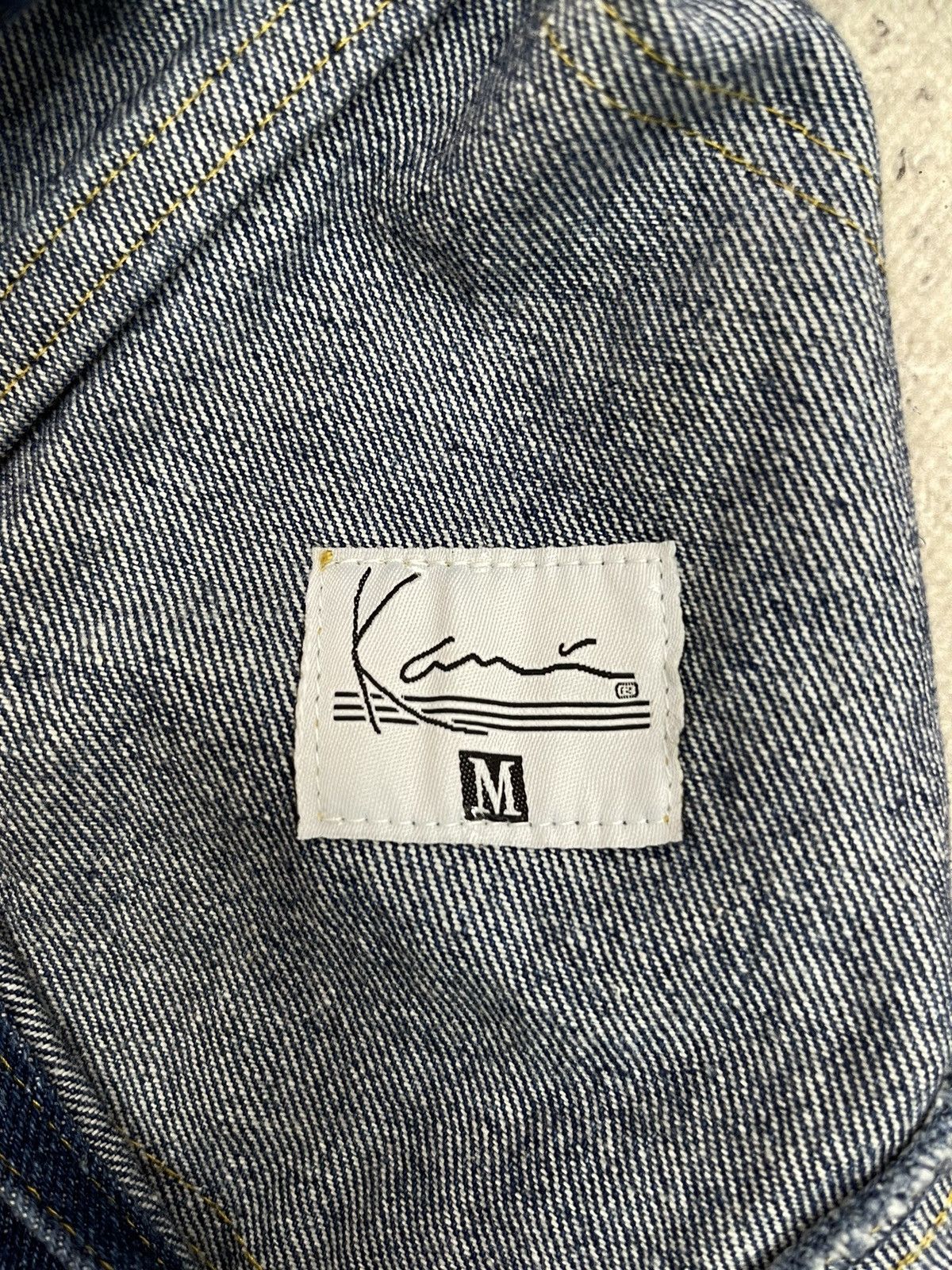 Karl Kani Vintage Karl Kani Denim Overalls Jumpsuit streetwear Y2K Size US 32 / EU 48 - 9 Thumbnail