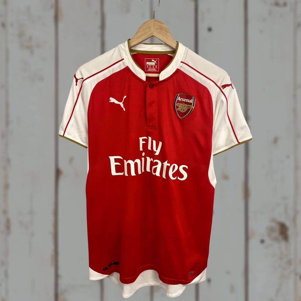 Puma Y2K Arsenal Puma Soccer Jersey 2015 Red M Retro Blokecore Mens Shirt Size US M / EU 48-50 / 2 - 1 Thumbnail