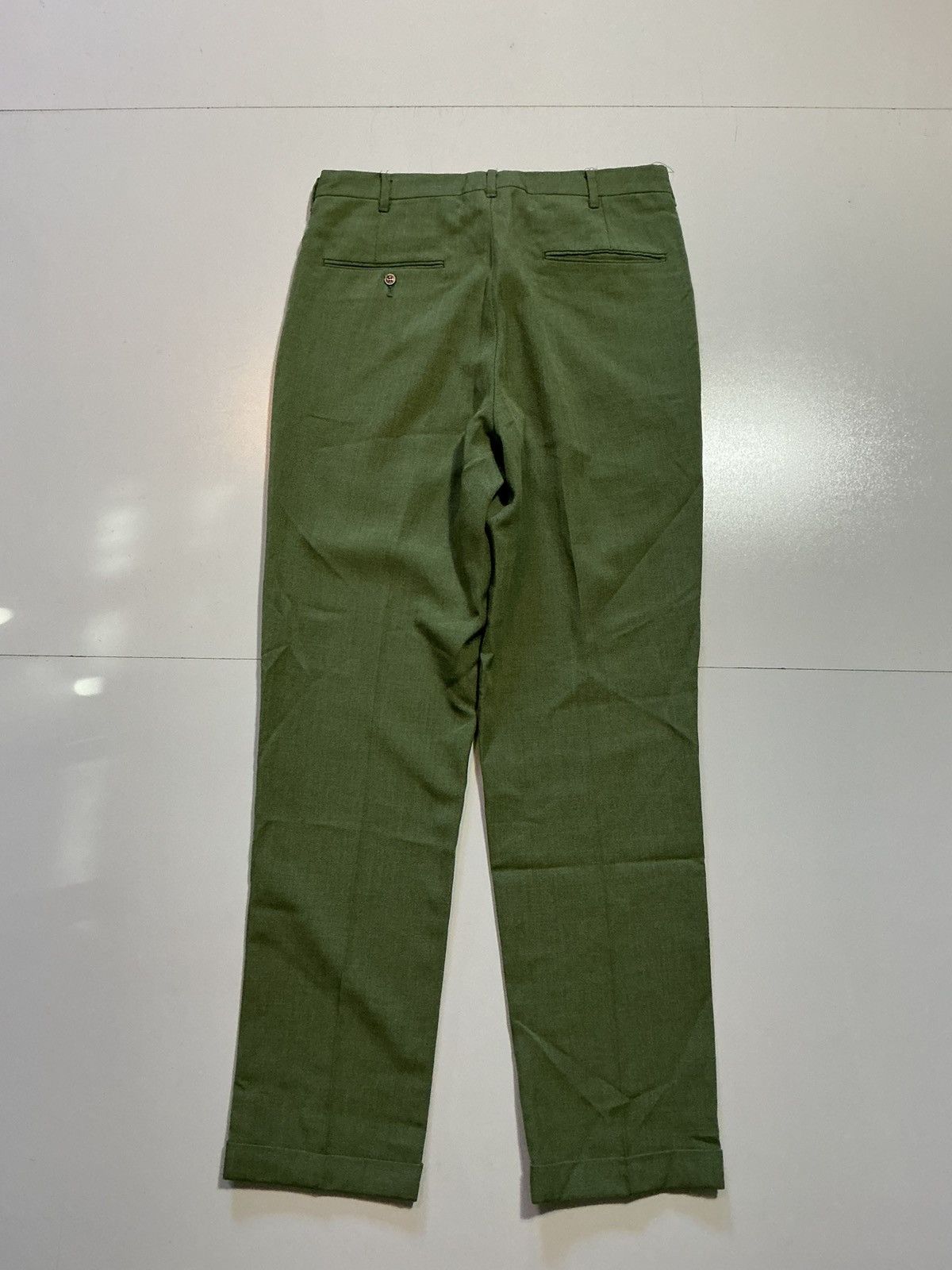 Levi's Vintage 70s 80s Levis Sta-Prest Cuffed Leisure Dress Pants Size US 32 / EU 48 - 3 Thumbnail