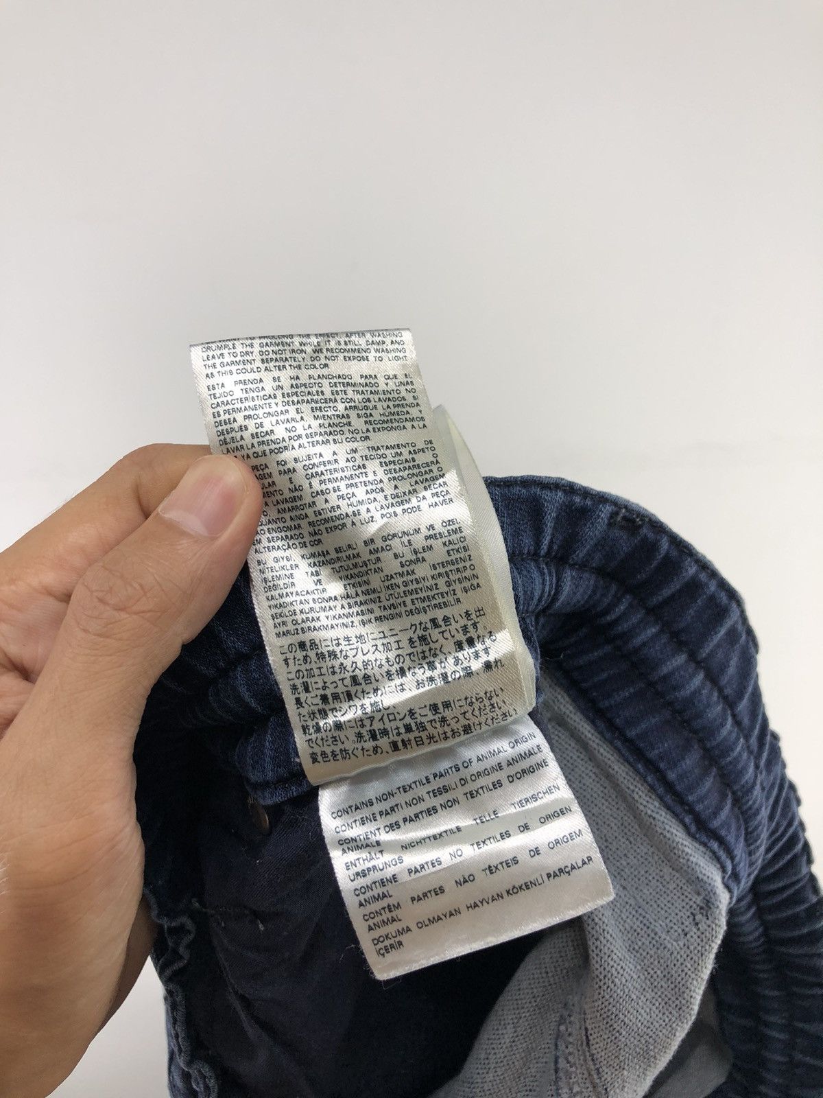 Diesel Diesel Distressed Faded Blue Denim Sweatpants Size 26-30 Size US 26 / EU 42 - 24 Thumbnail