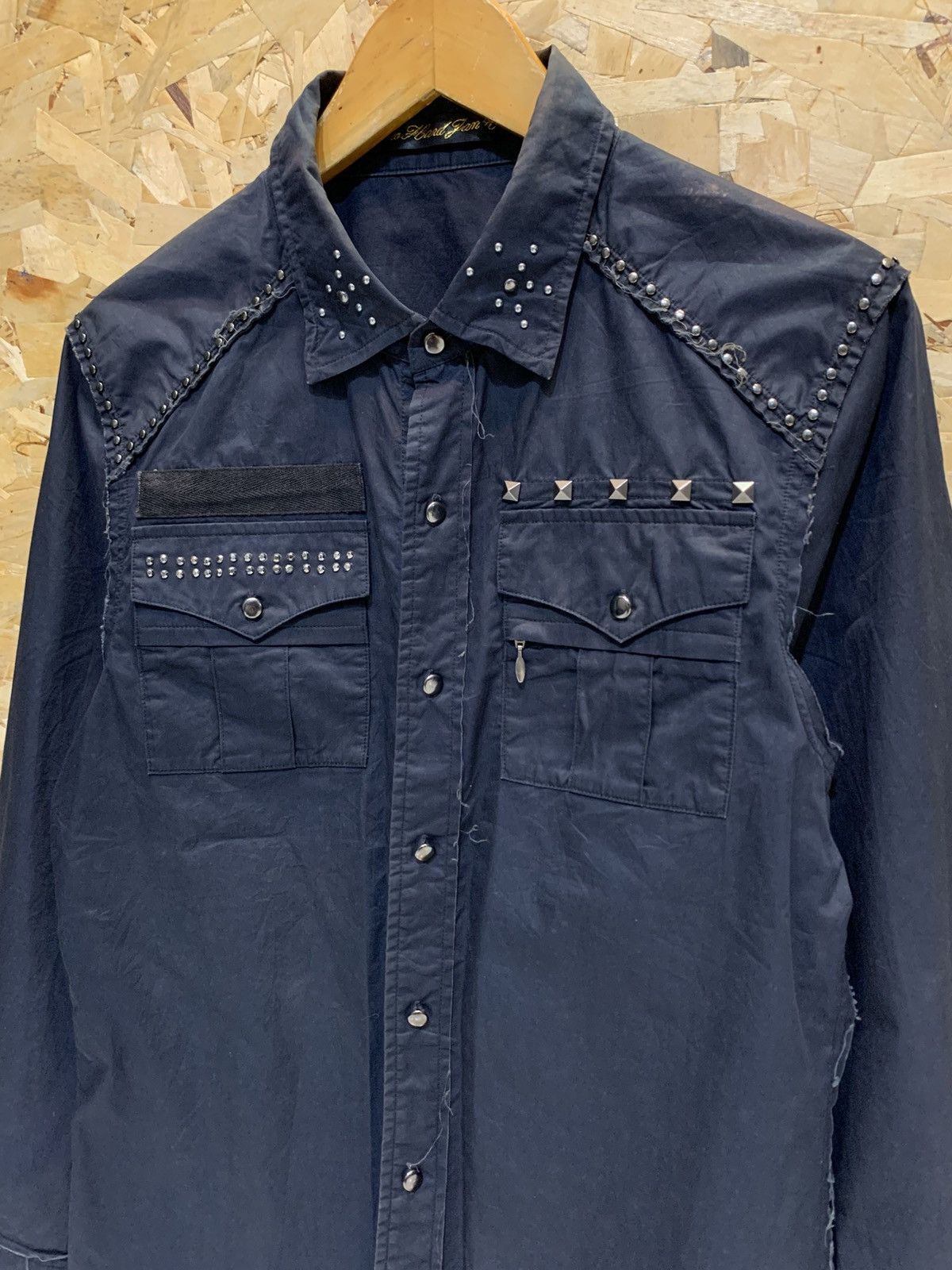 Japanese Brand × KMRii × Shellac Slow hand jam studs unfinished shirts Size US M / EU 48-50 / 2 - 3 Thumbnail