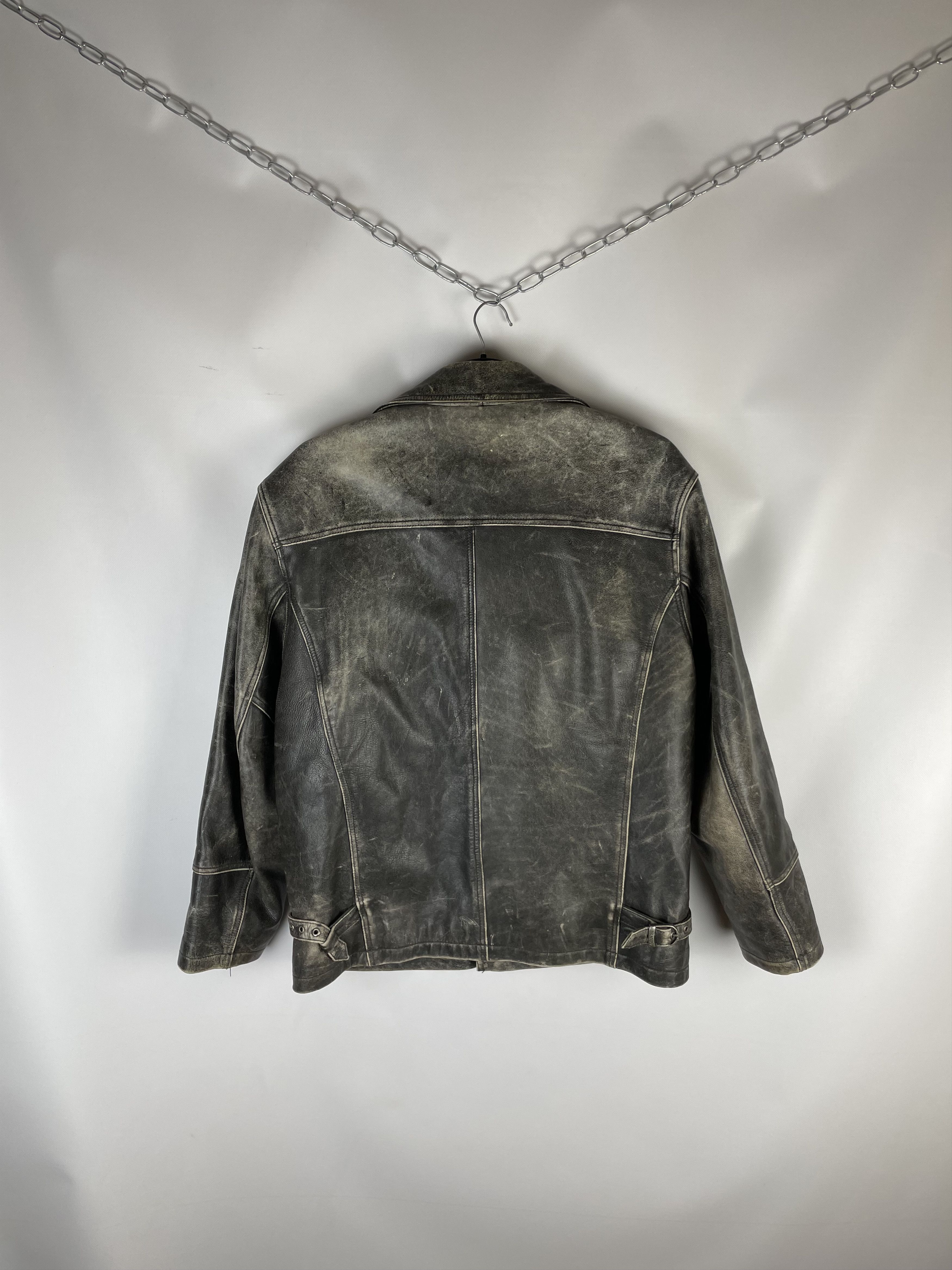 Vintage Vintage 90s Brando Leather Pilot Aviator Jacket Size US M / EU 48-50 / 2 - 12 Thumbnail