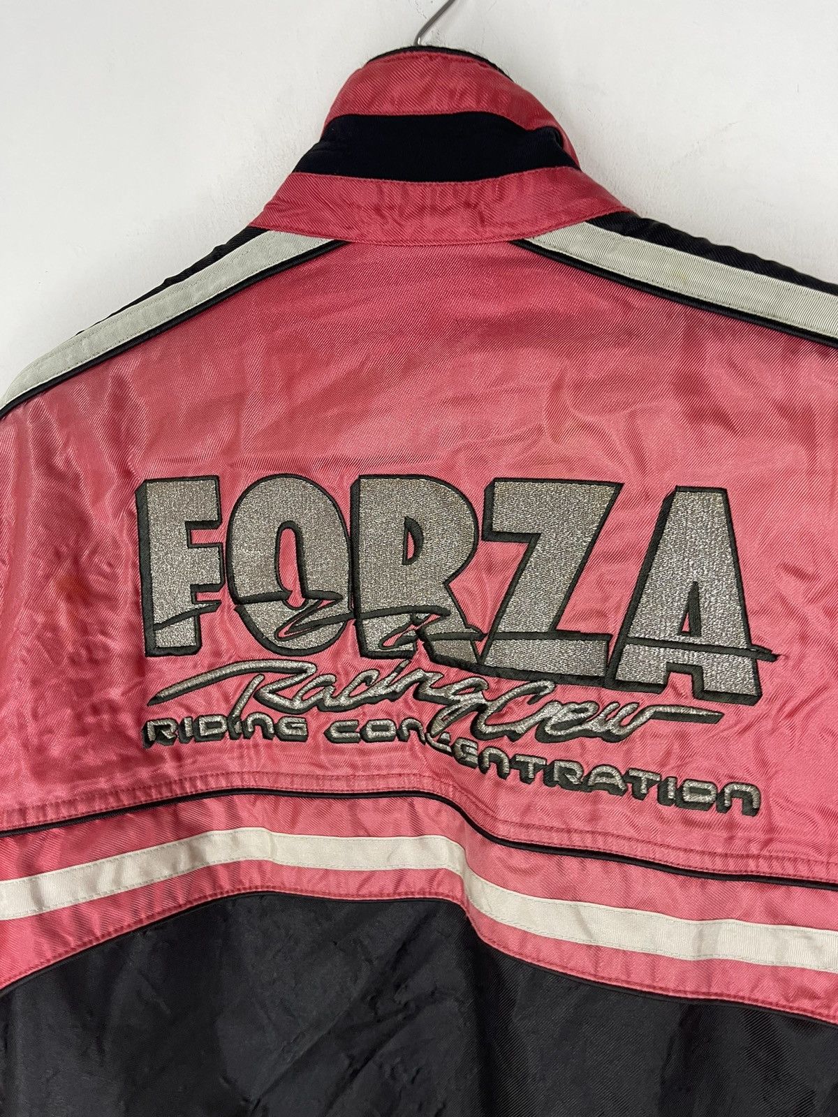 Vintage VINTAGE FORZA RACING CREW BIKER JACKET Size US L / EU 52-54 / 3 - 3 Thumbnail