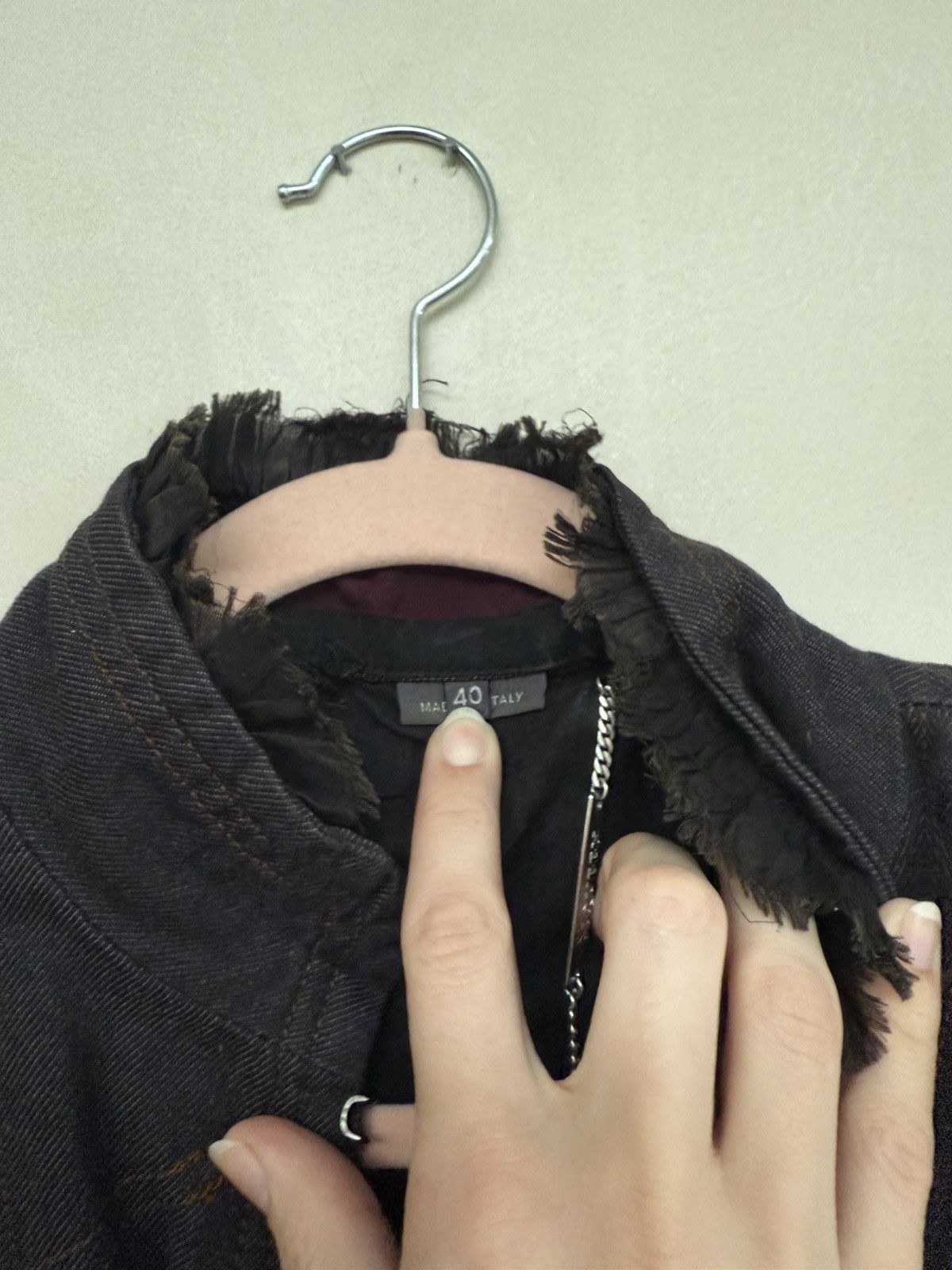 Alexander McQueen Alexander Mcqueen Vintage Corset Denim Jacket Size S / US 4 / IT 40 - 3 Thumbnail