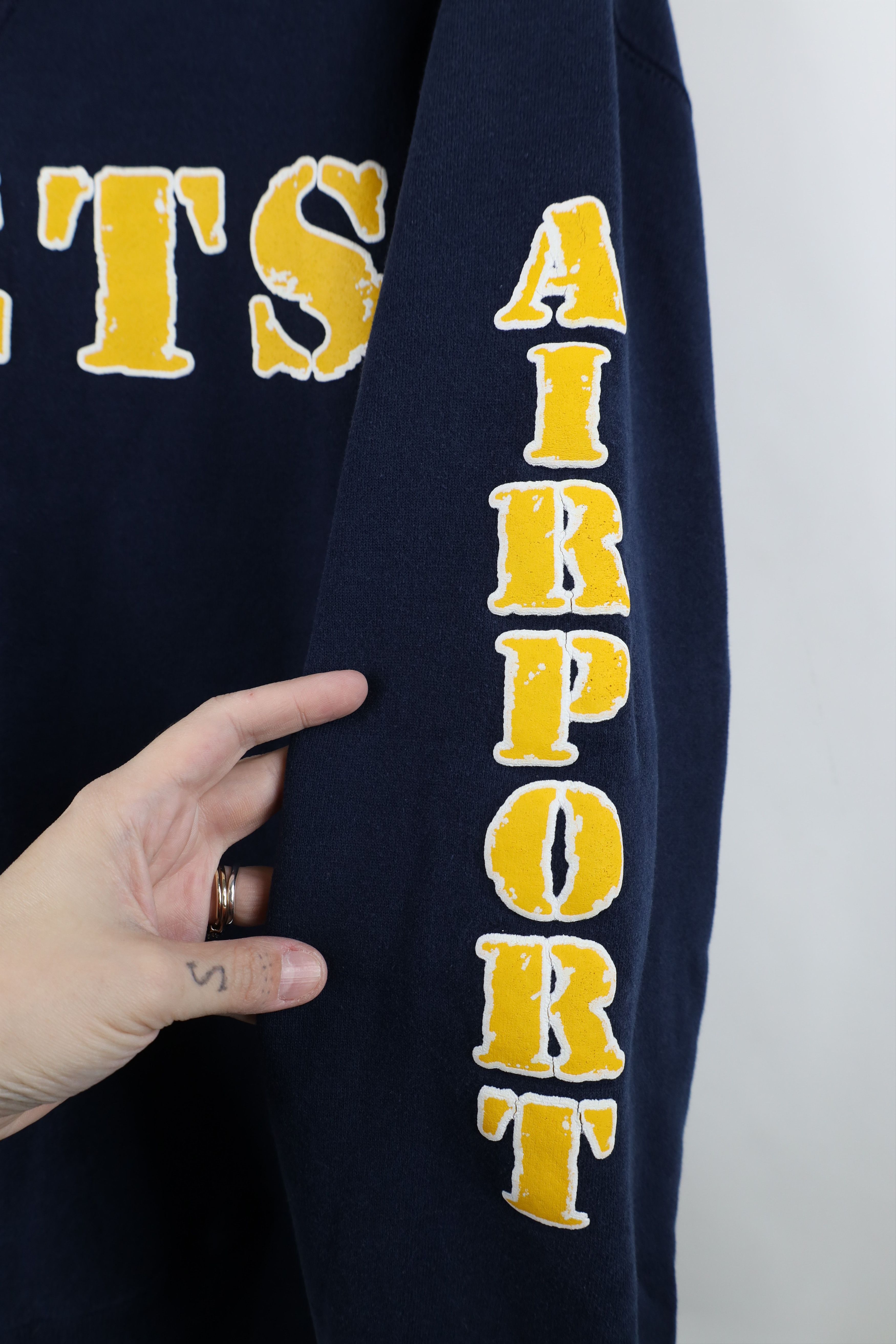 Russell Athletic Vintage 90s Russell Athletic Crewneck Sweatshirt Blue Size US XL / EU 56 / 4 - 5 Thumbnail