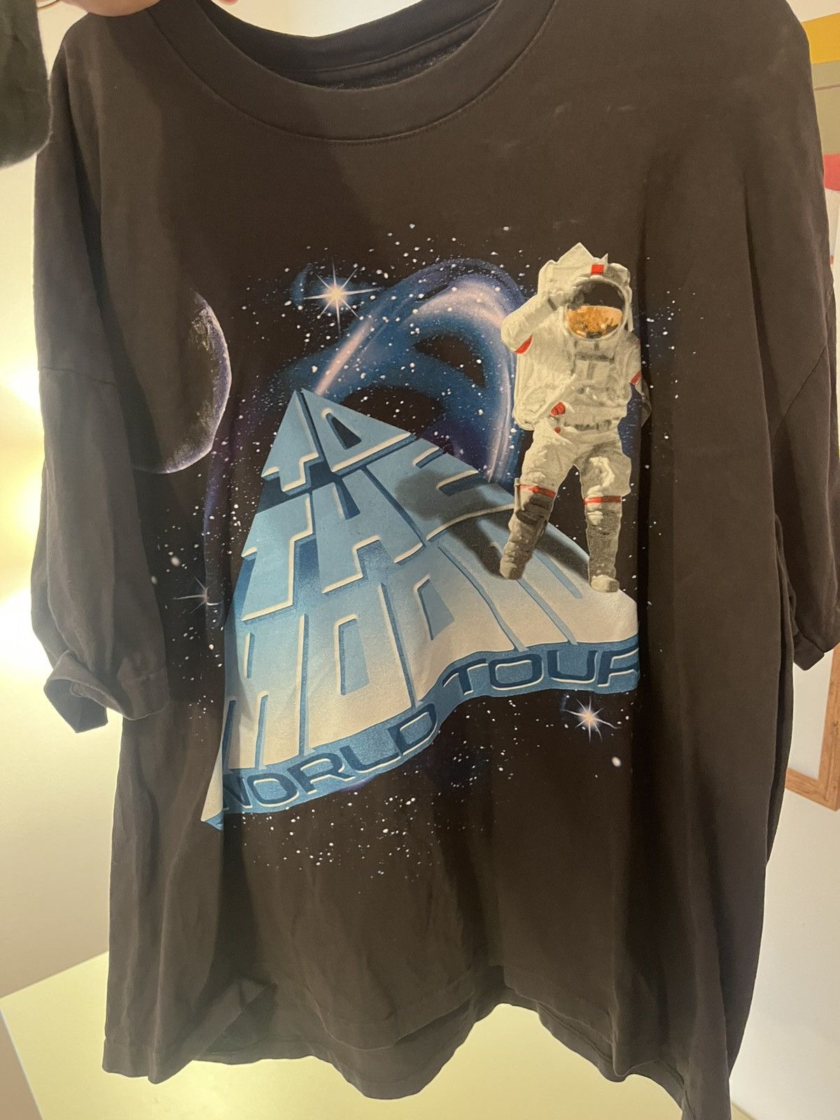 Vintage Authentic 2022 Kid Cudi To The Moon Tour Size US XL / EU 56 / 4 - 2 Thumbnail