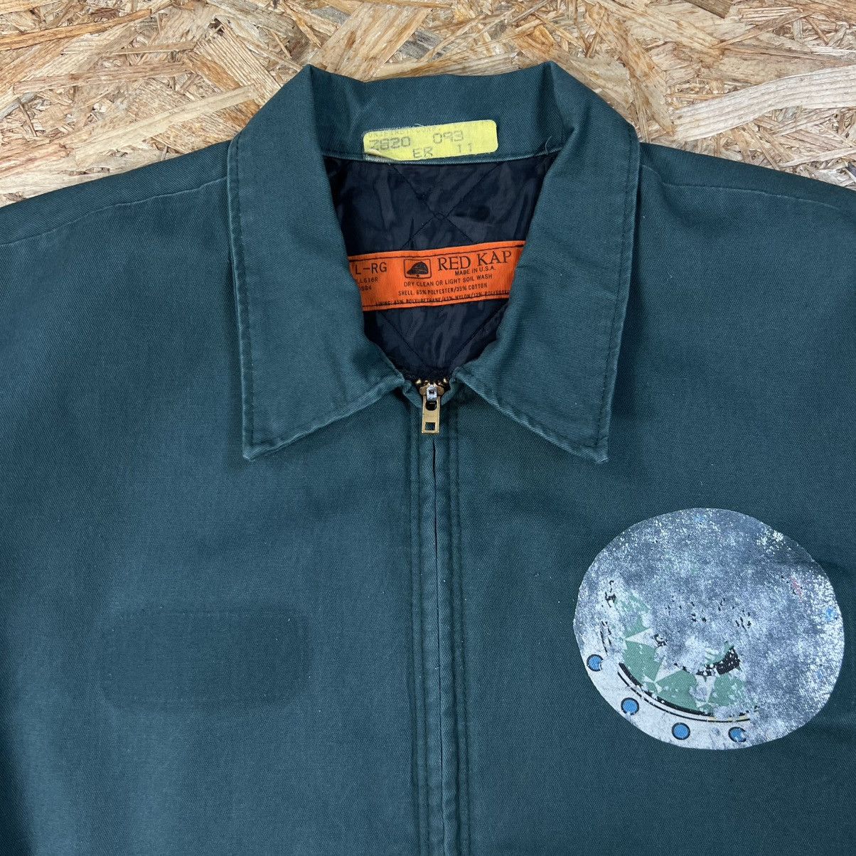 Red Kap × Vintage RED KAP DETROIT JACKET WORKWEAR MADE IN USA 80S VINTAGE Size US L / EU 52-54 / 3 - 3 Thumbnail