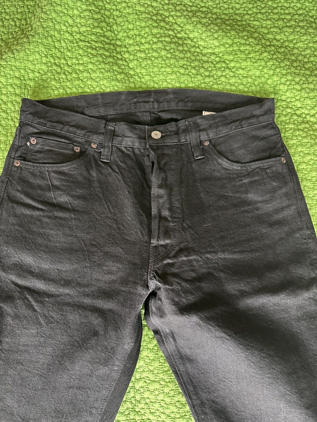 Sugar Cane Sugar Cane Selvedge Black Lot 470 Size US 34 / EU 50 - 2 Thumbnail