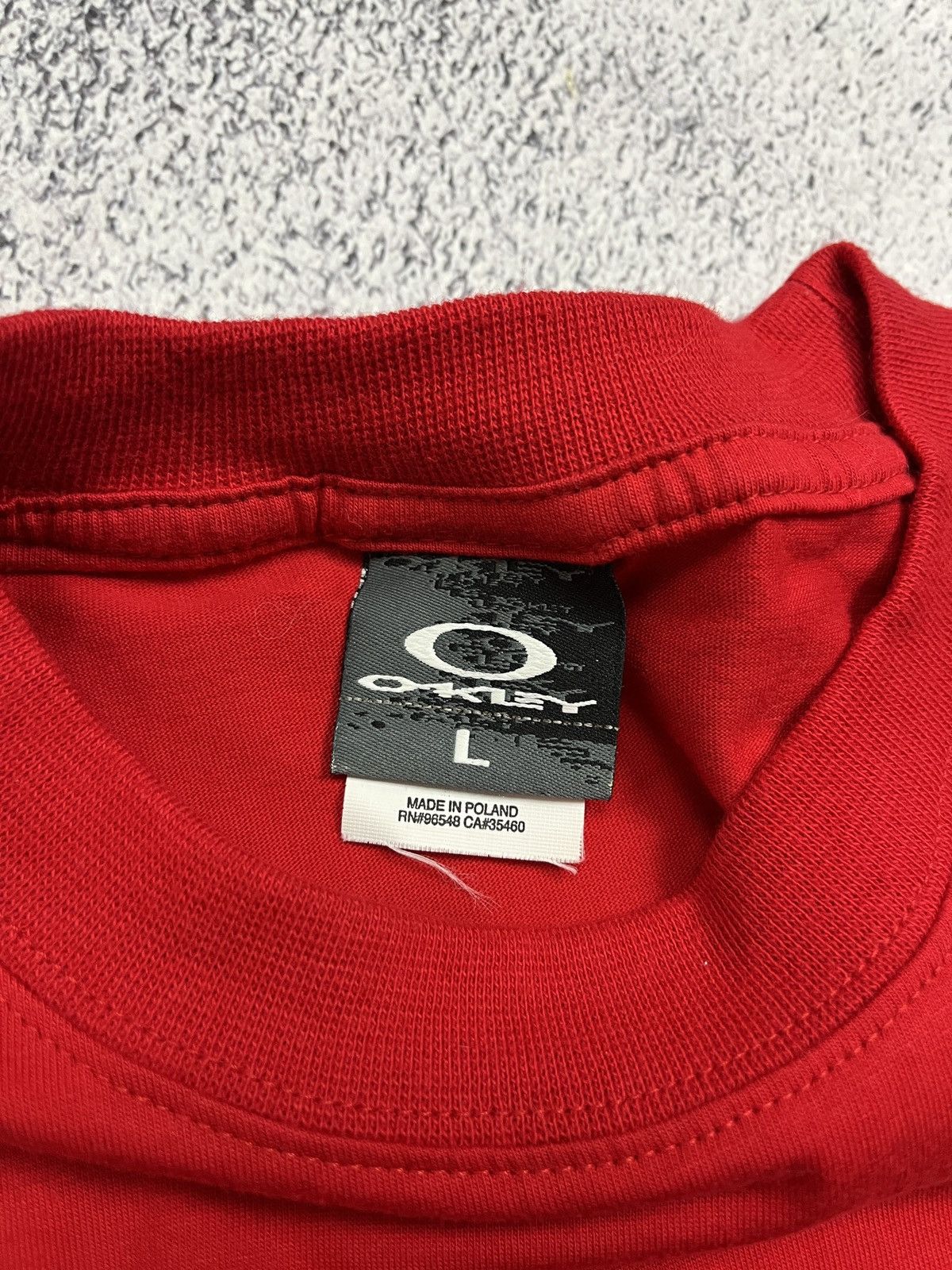 Oakley × Vintage Oakley T-shirt Vintage Big Logo Oversized Baggy Fit Y2k Size US L / EU 52-54 / 3 - 7 Thumbnail
