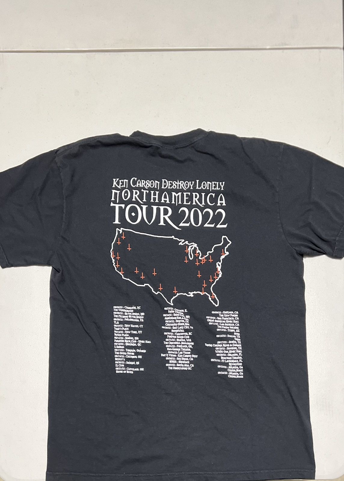 Ken Carson Ken Carson 2022 Tour Shirt Size US L / EU 52-54 / 3 - 2 Thumbnail