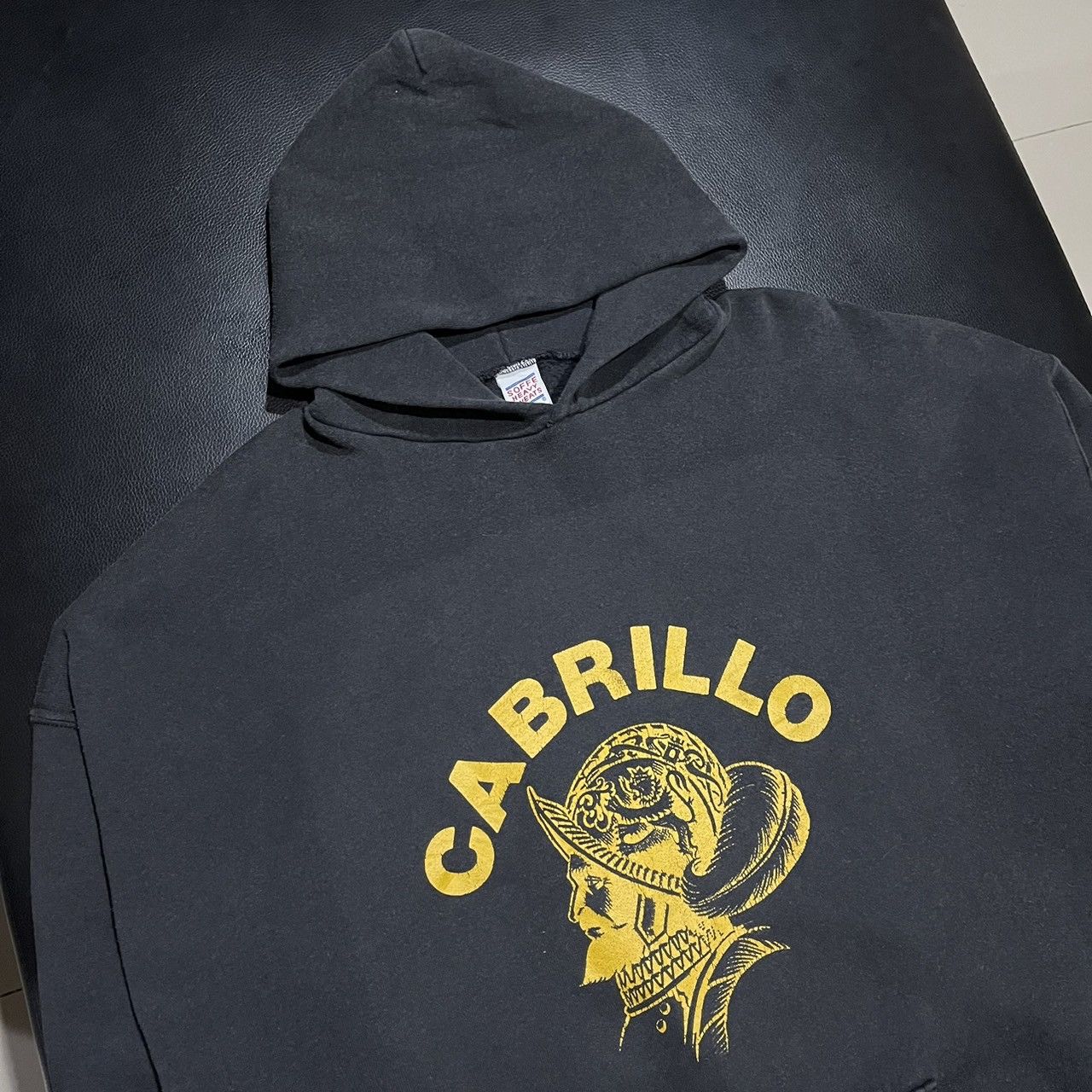 Soffe Vintage Cabrillo Soffe Heavy Sweats Hoodie Size US XXL / EU 58 / 5 - 2 Thumbnail