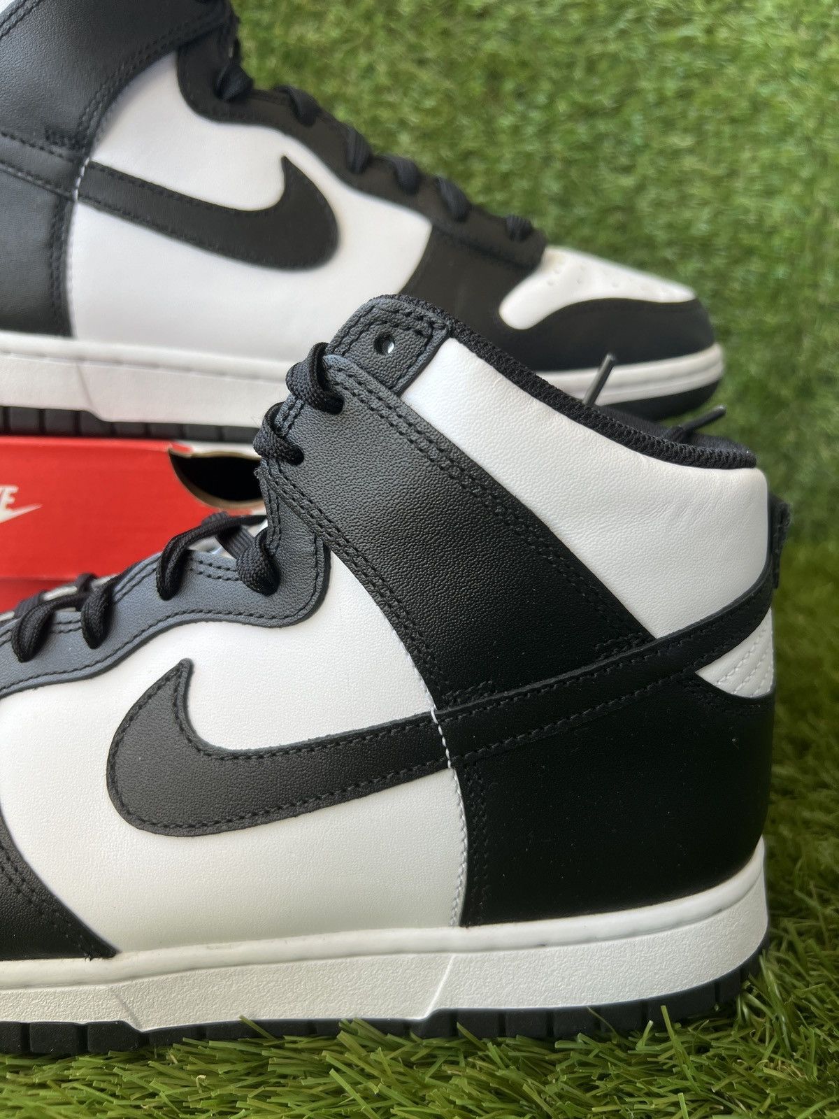 Nike Nike Dunk High Black White Panda Size US 11.5 / EU 44-45 - 2 Thumbnail