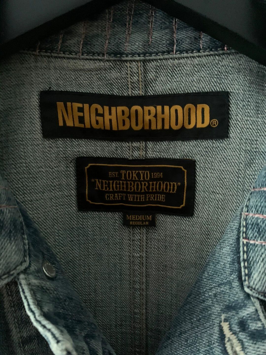 Neighborhood neighborhood 18FW Cow King Denim Jacket M Relaxed Size US M / EU 48-50 / 2 - 5 Thumbnail