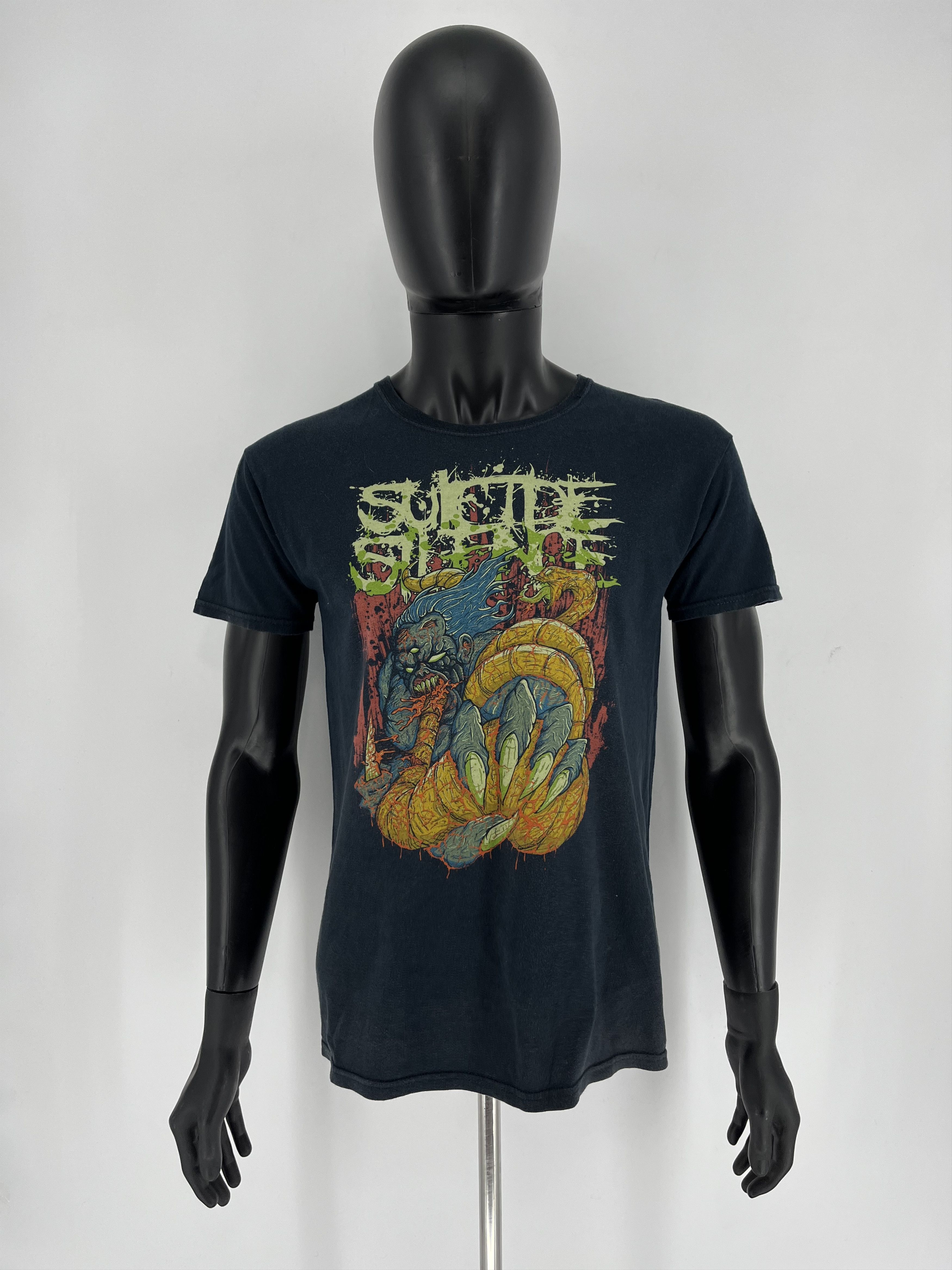 Band Tees × Vintage Vintage Y2K Suicide Silence Vintage Rock Band Tee Size US S / EU 44-46 / 1 - 2 Thumbnail