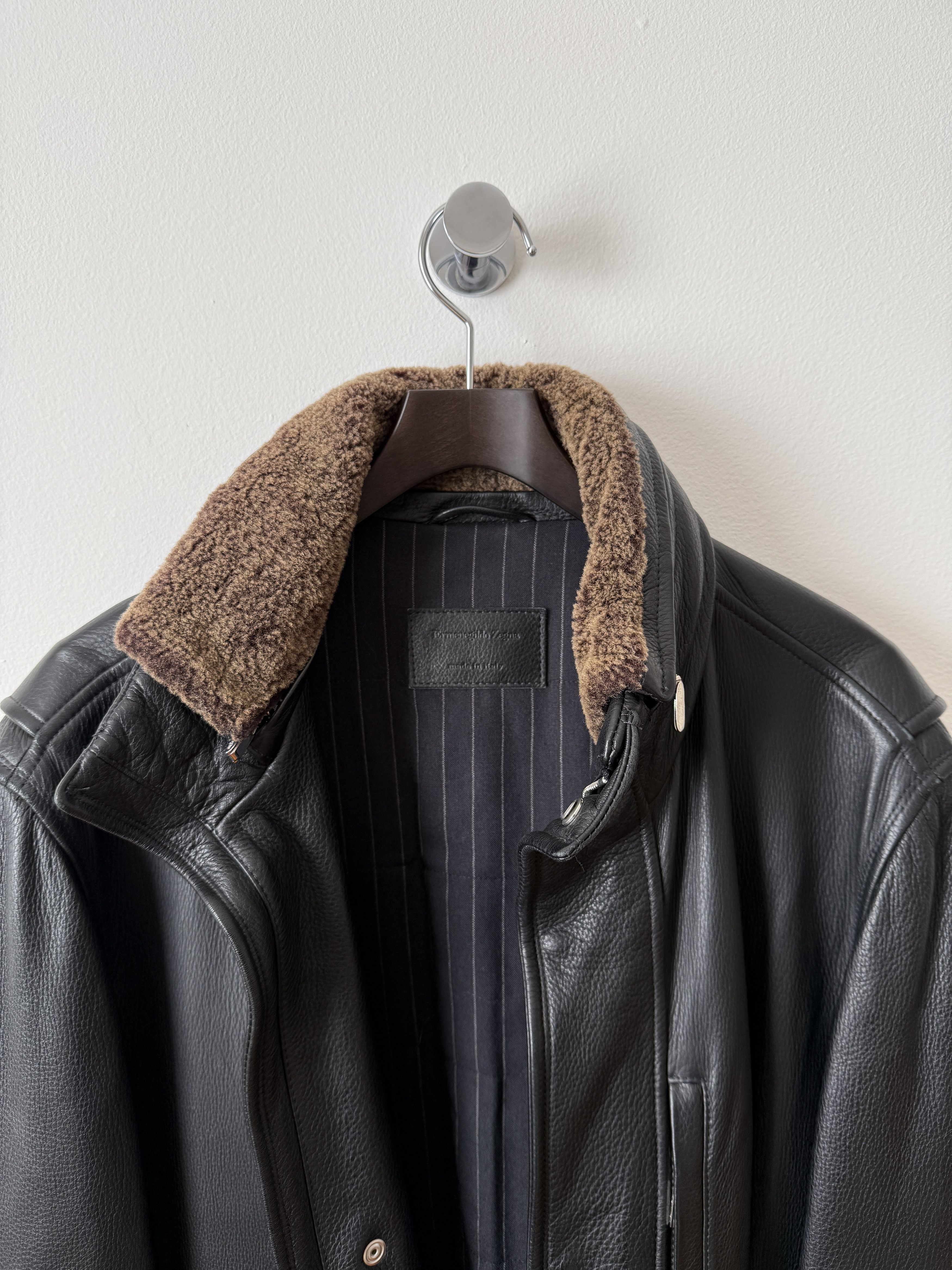 Ermenegildo Zegna Lambskin Long Coat Size US S / EU 44-46 / 1 - 5 Thumbnail