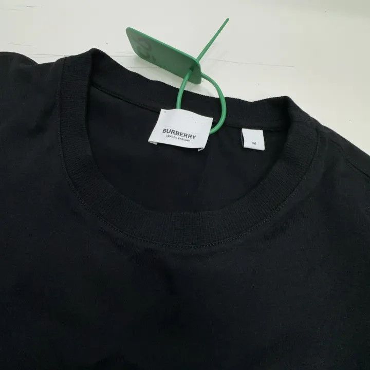 Burberry Burberry Burberry Black Logo Print T-Shirt for Men-2507 Size US M / EU 48-50 / 2 - 6 Thumbnail
