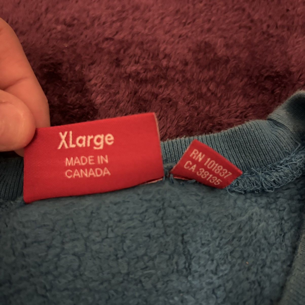 Supreme Supreme Box Logo Crewneck Bright Royal Size US XL / EU 56 / 4 - 5 Thumbnail