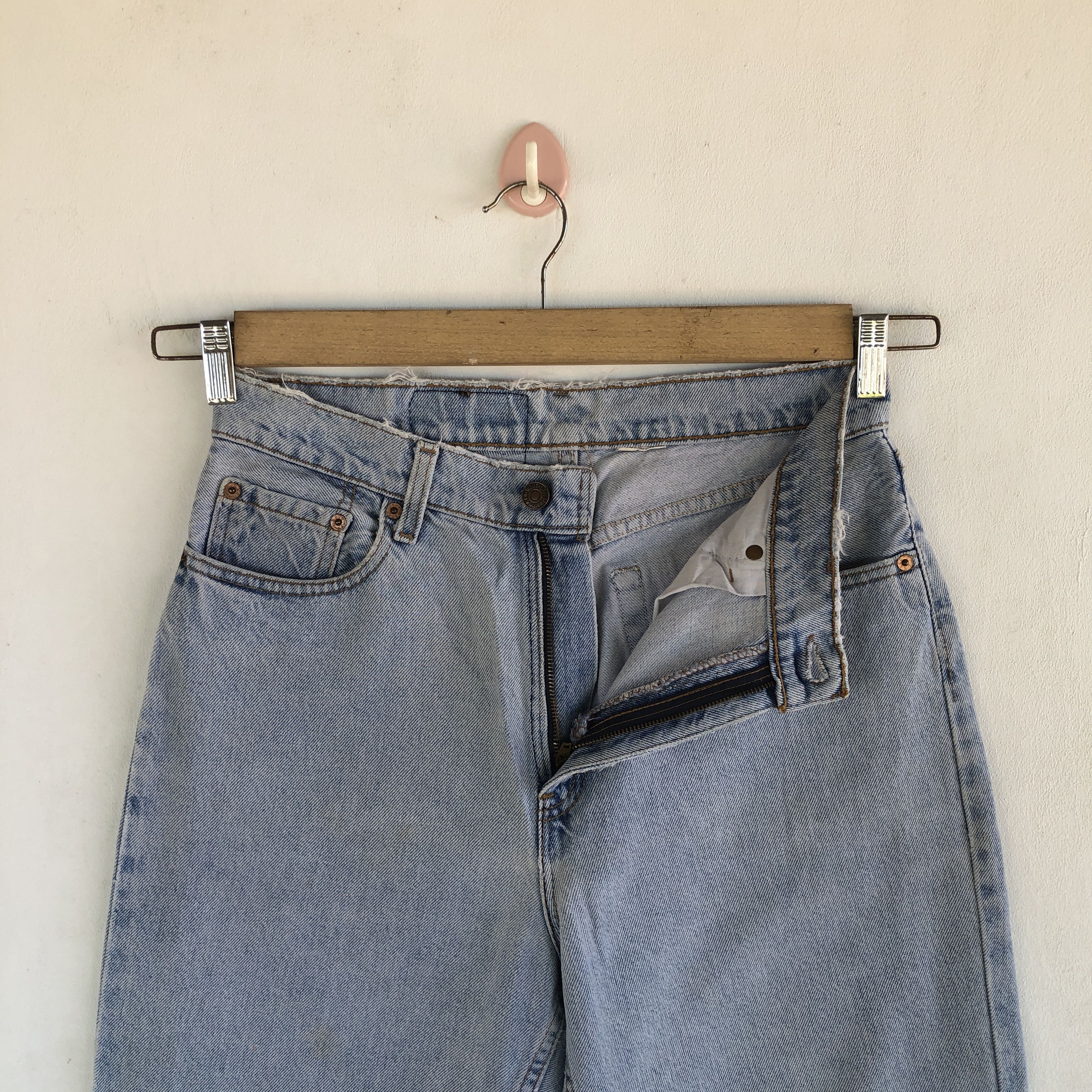 Levi's Vintage Levis 560 Light Wash Jeans Levi's Painter Denim Size 28" / US 6 / IT 42 - 6 Thumbnail