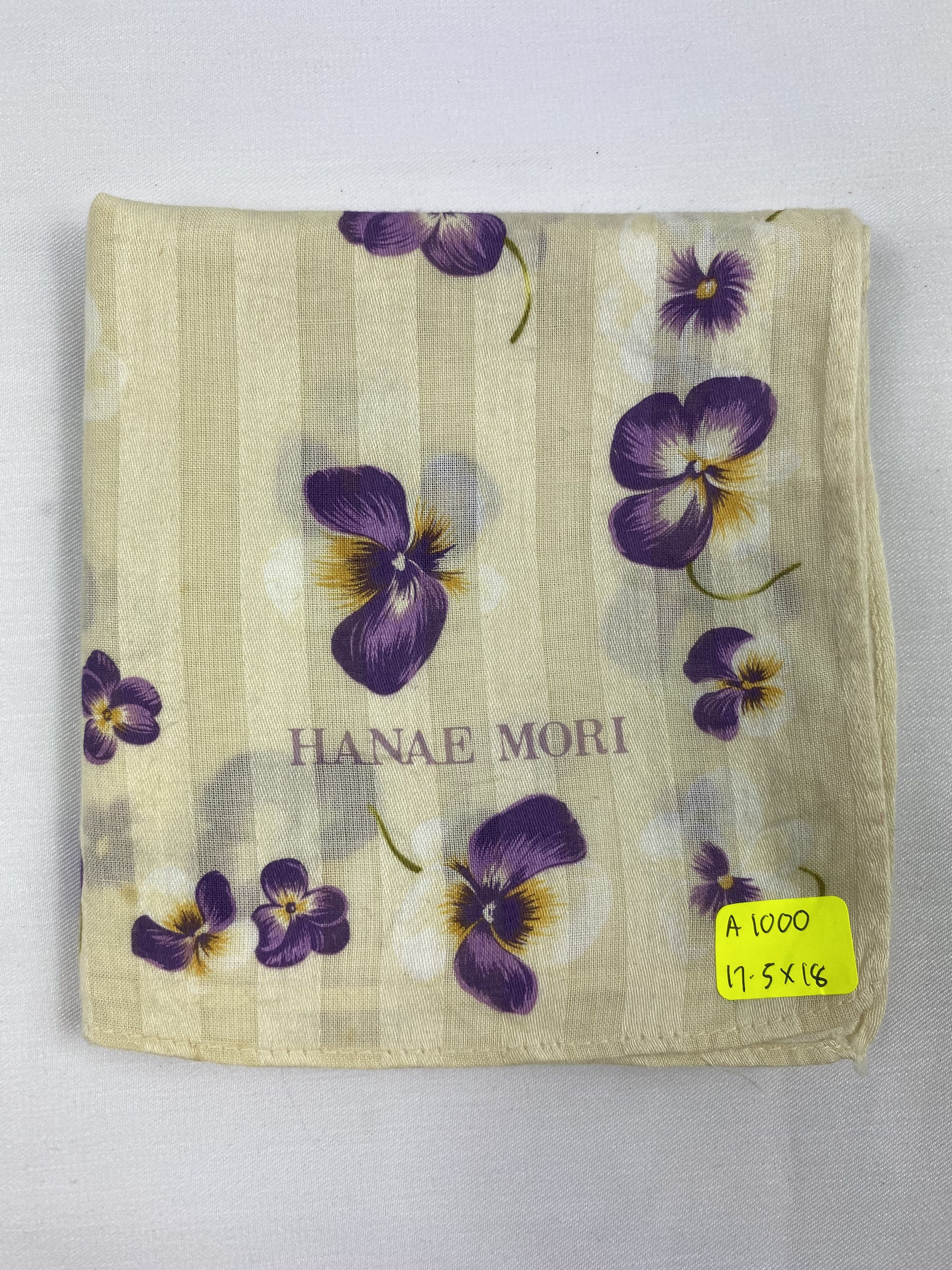 Hanae Mori × Japanese Brand × Vintage Hanae Mori Handkerchief / Bandana / Neckerchief Size ONE SIZE - 6 Thumbnail