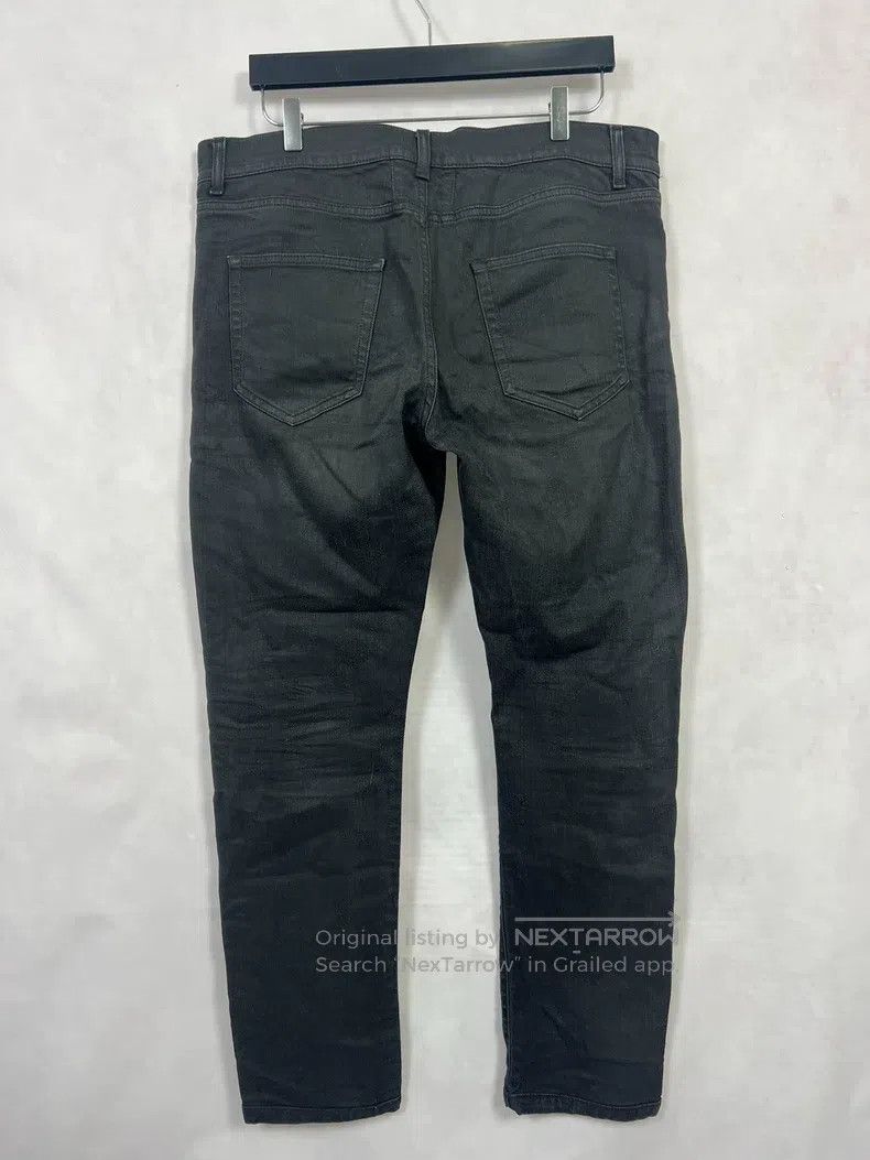 Saint Laurent Paris Saint Laurent Paris Black Basic Denim Pants Size US 34 / EU 50 - 2 Thumbnail