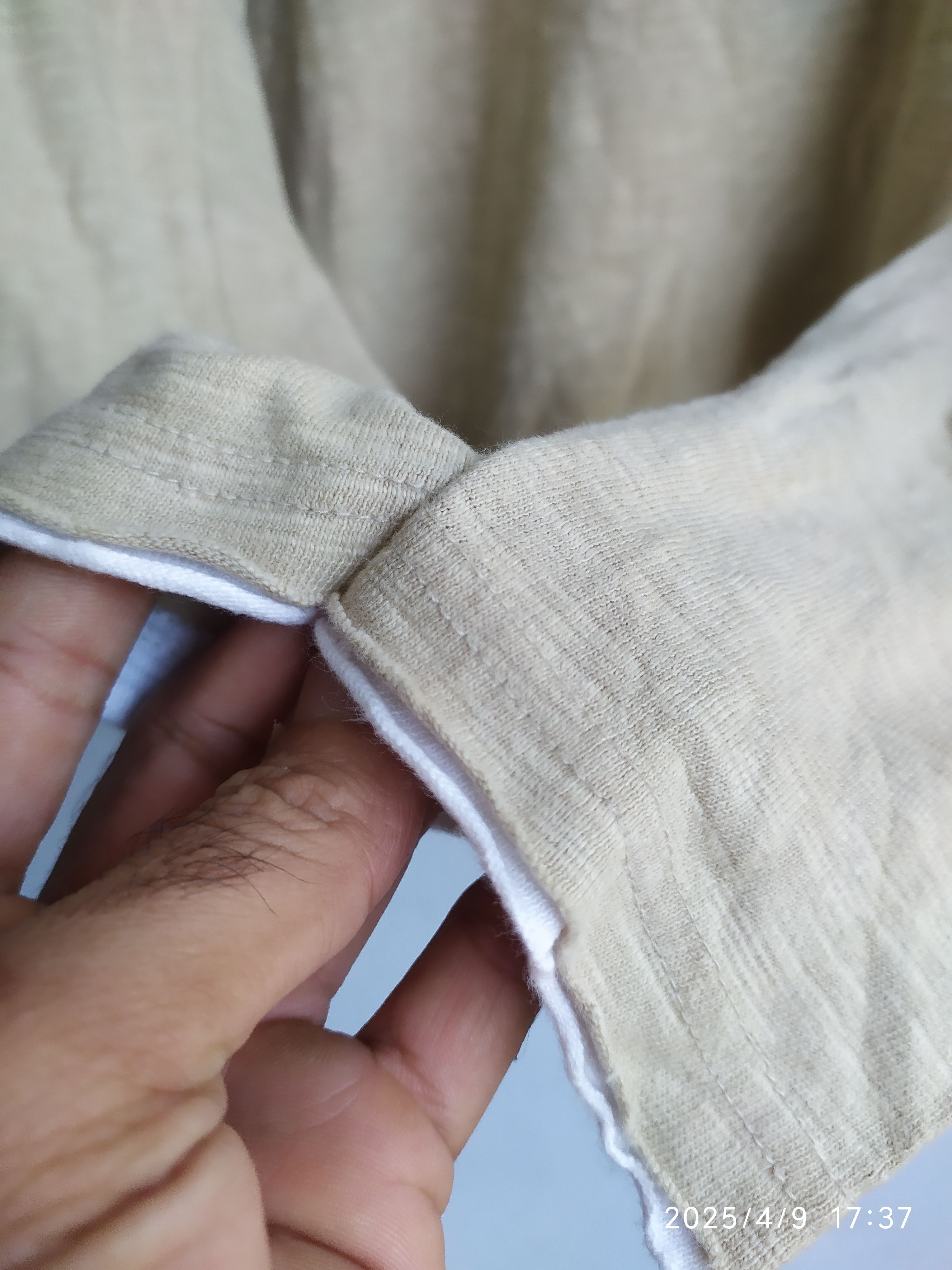If Six Was Nine × Japanese Brand × Le Grande Bleu (L.G.B.) TAKEO KIKUCHI DOUBLE LAYER LONG SLEEVE TEE LGB STYLE Size US L / EU 52-54 / 3 - 9 Thumbnail